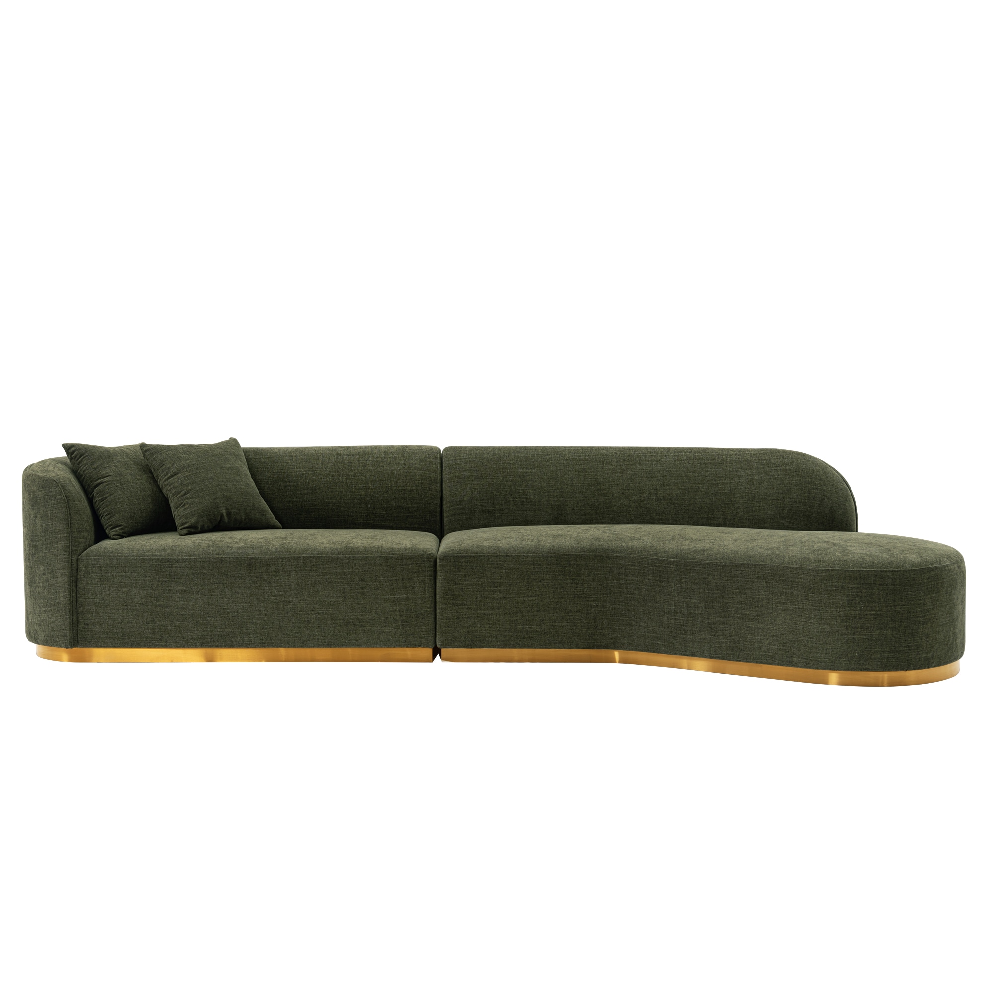 Manhattan Comfort SF012-OG Sofas-Loveseats - View #2