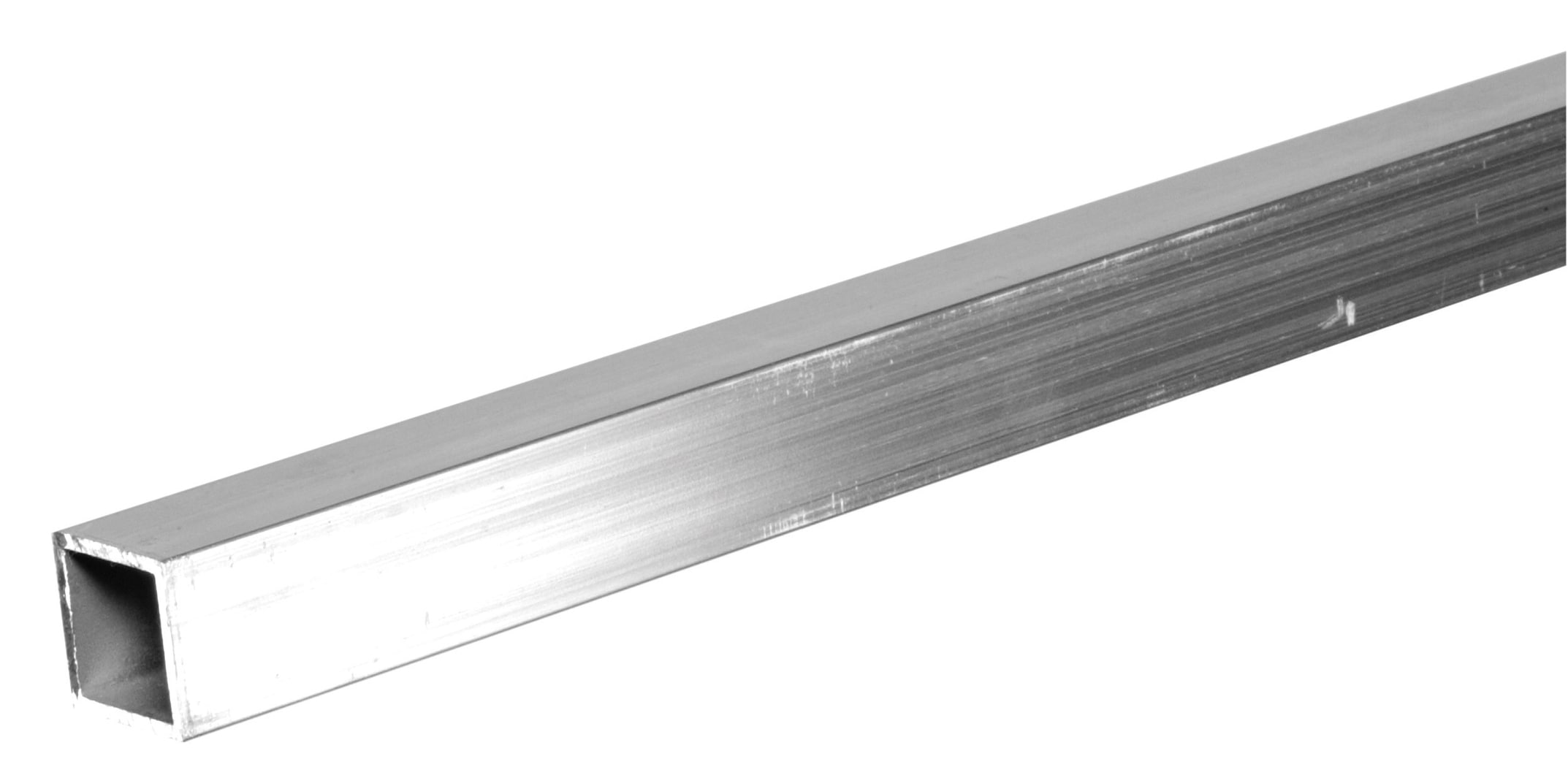 Steelworks 3/4-in x 6-ft Mill Finished Aluminum Square Tube #11388