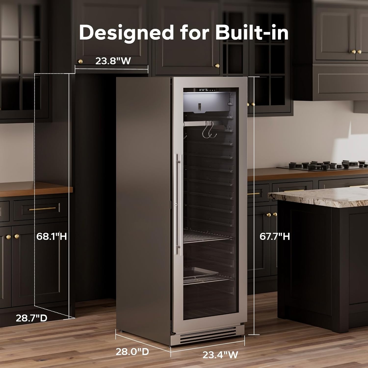 Ca'Lefort CLF-VI180SA-LS Commercial-Refrigerators - View #5