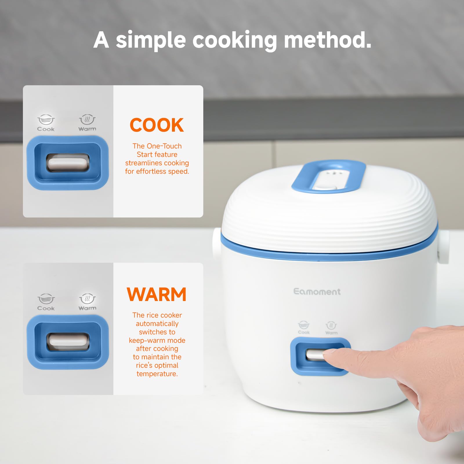 VEELIKE 02000-30376-MC-ZN Rice-Cookers - View #2