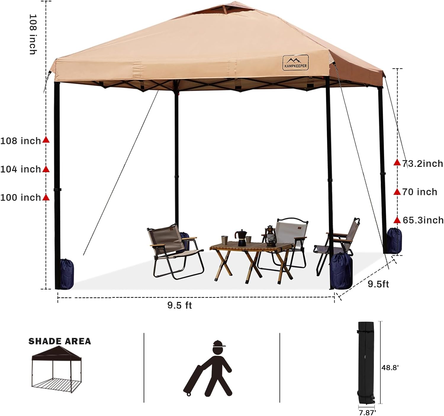 CESICIA W225-OPS-242 Wood-Resin-Gazebos - View #2