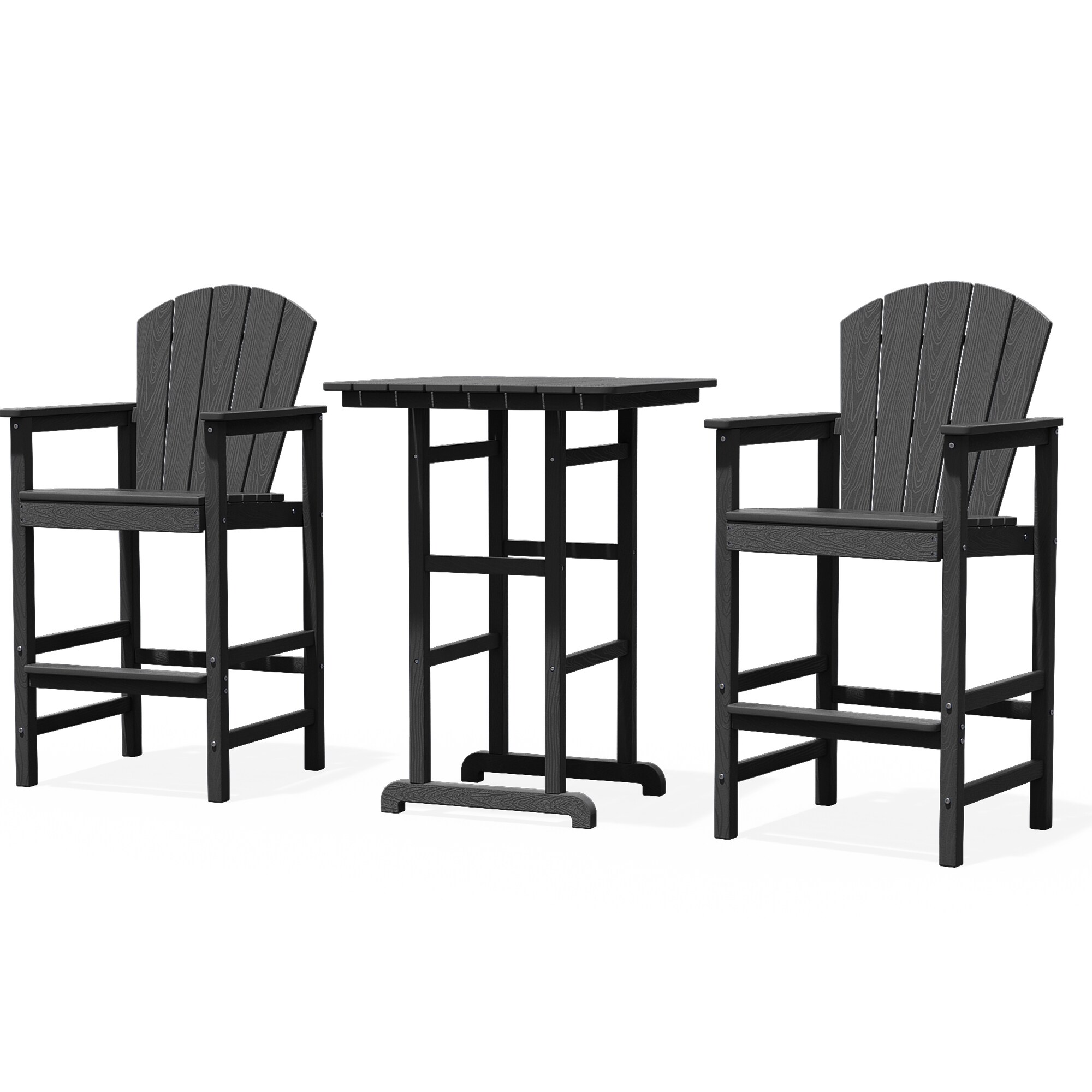 VOUA QWGBY3JT-GY Patio-Conversation-Sets - View #4