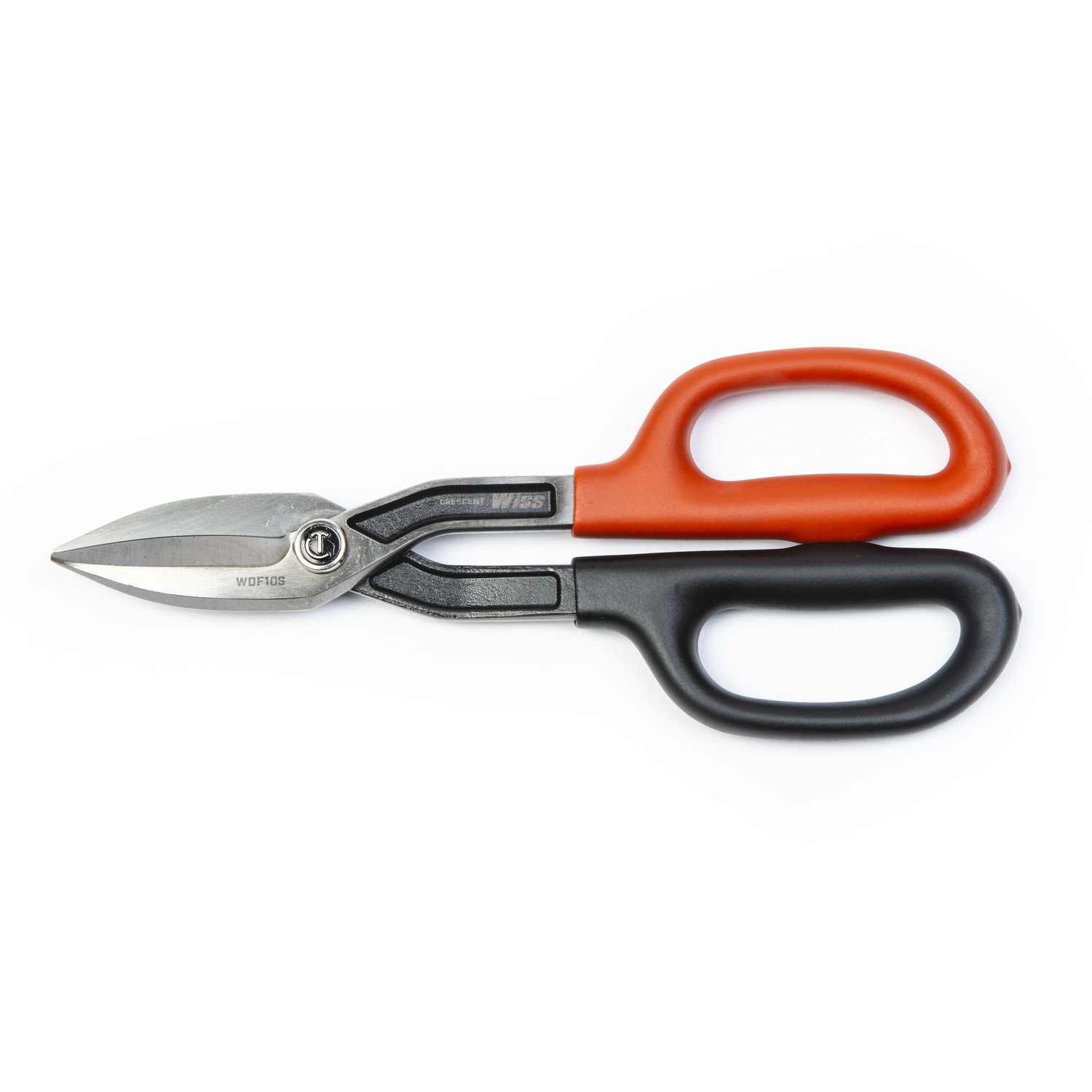 Wiss A11N 9 3/4 in Tin Snips Straight Cut High-Carbon Steel Blades #A11N