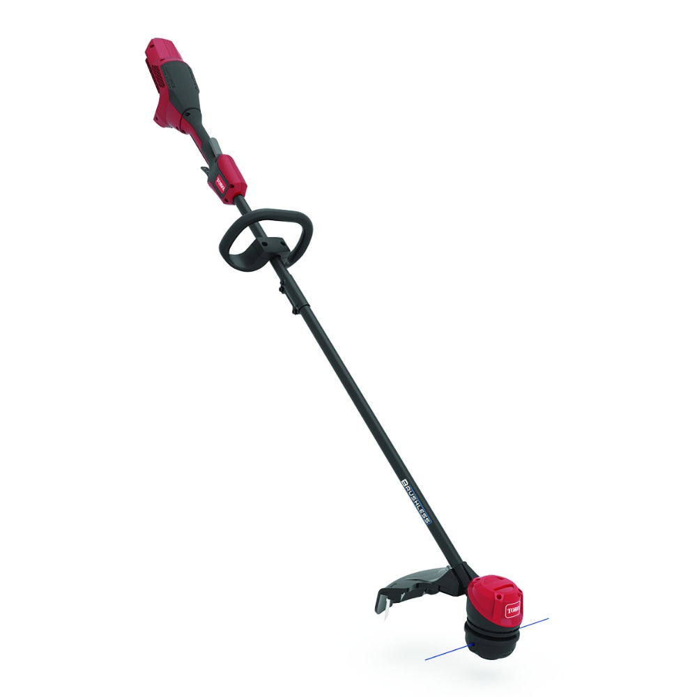 Toro 60 volt flex force deals straight shaft battery string trimmer