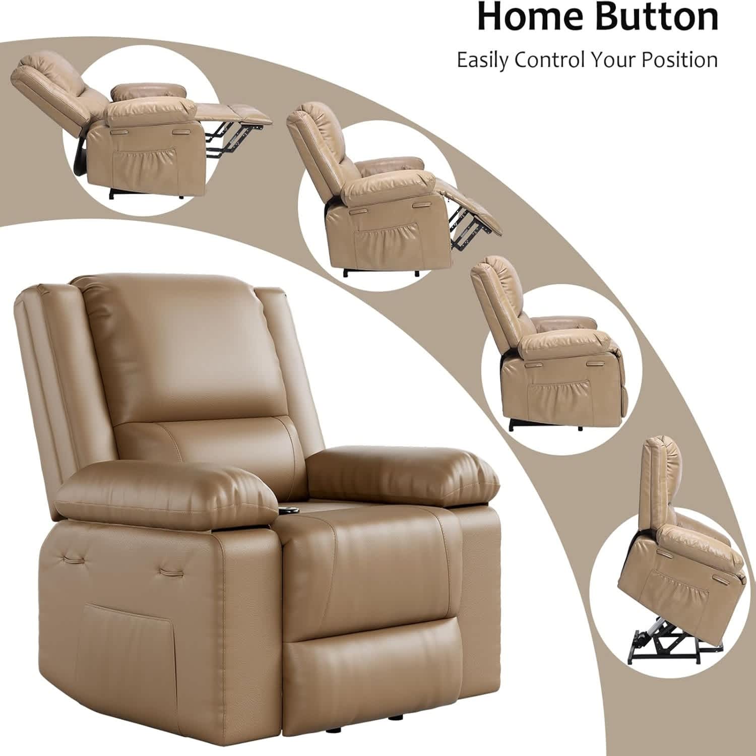 Qeetex LSHQPHO-334GX0C3 recliners - View #5