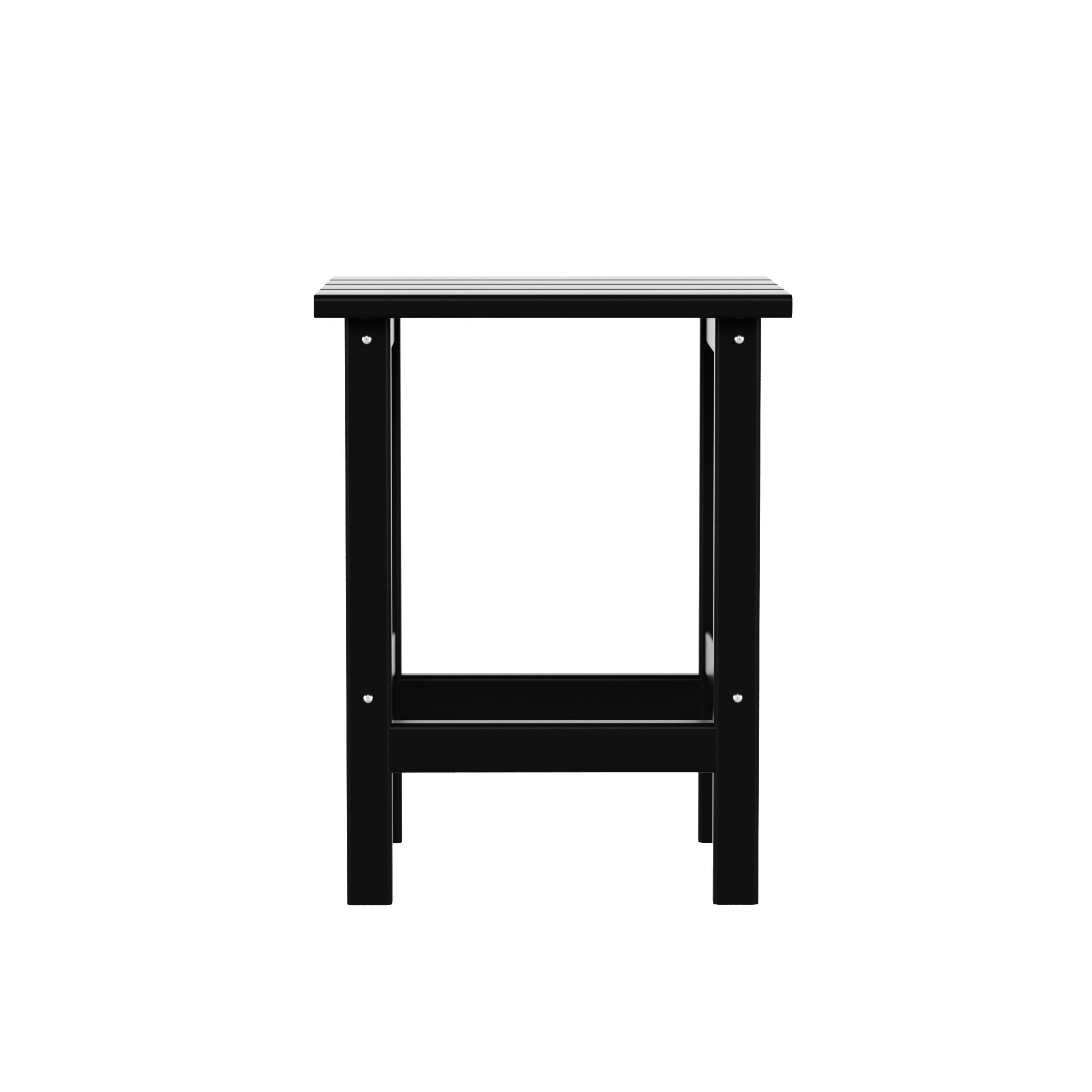 Westin Durable Black HDPE Outdoor Patio Side Table
