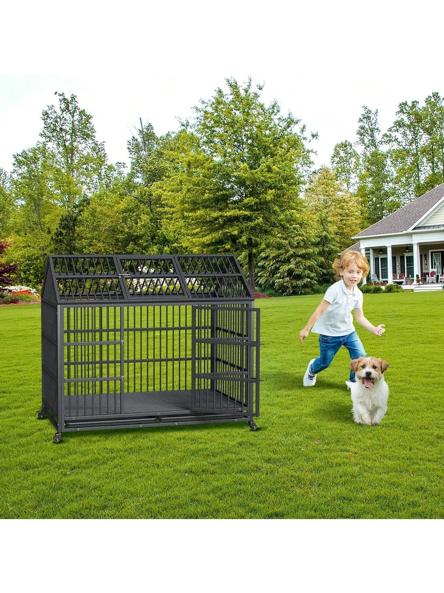 WhizMax GGL-PHO-34XGUVX8 Pet-Crates-Carriers - View #2