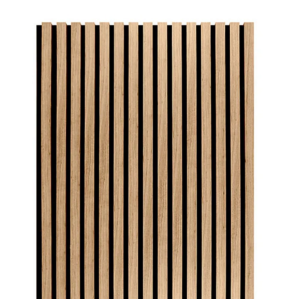 HIGHLANDERHOME ACP030 94-in x 24-in Walnut Veneer Acoustical Sound Absorbing Panel