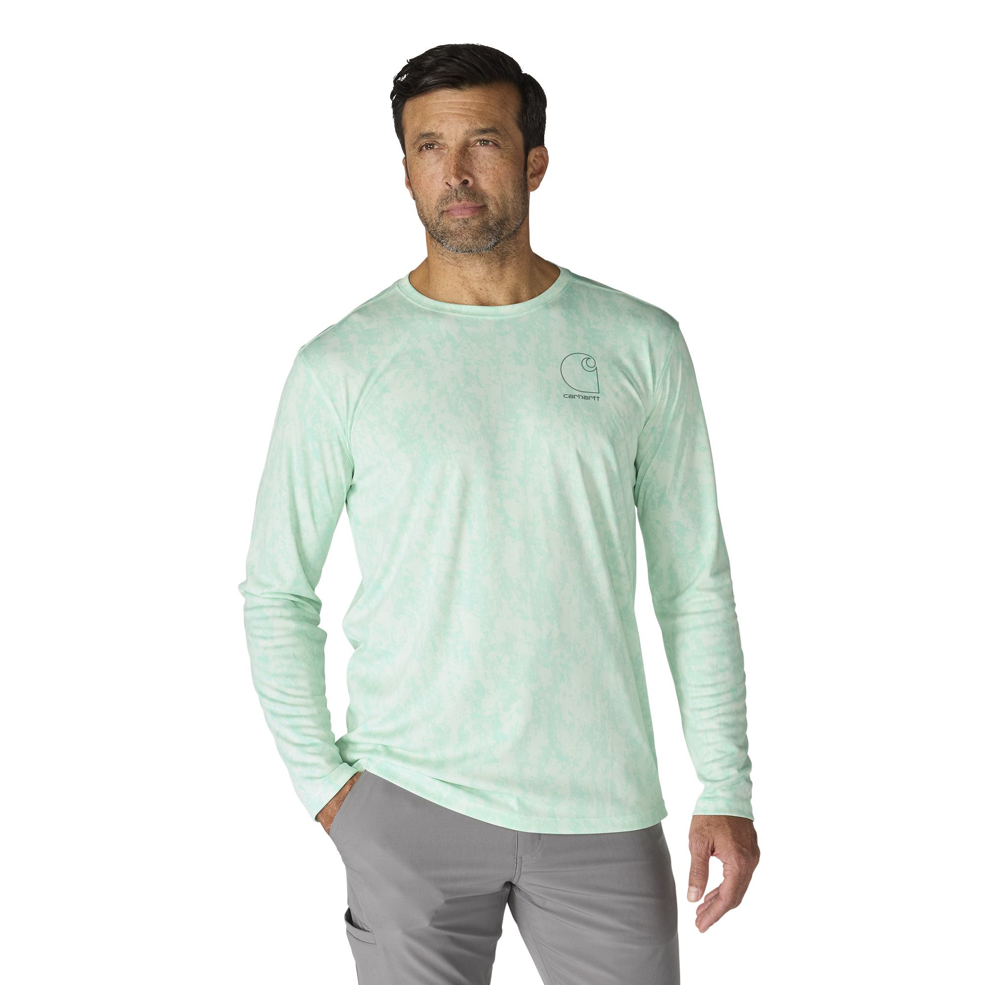 Carhartt Men's Light Weight Jersey Long Sleeve Graphic T-shirt