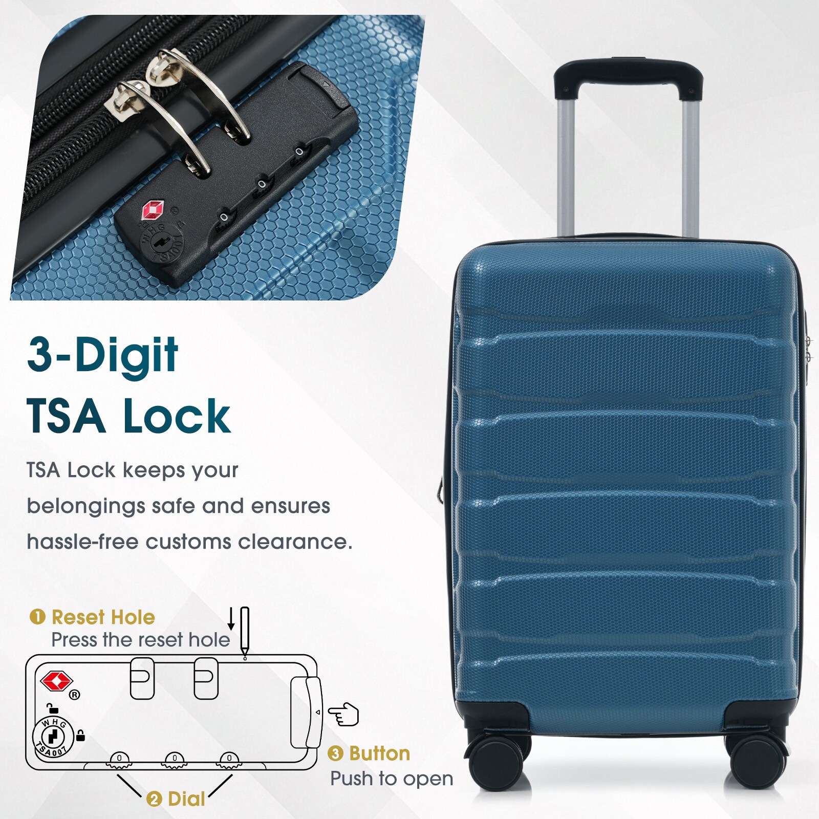LOVMOR SF-J-N730P354685C Luggage-And-Luggage-Sets - View #7