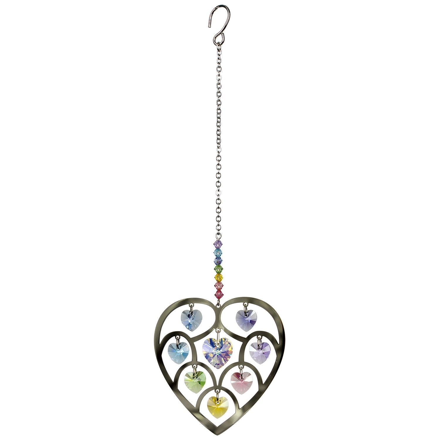 Woodstock Chimes HHCO 4.5-in Multicolored Metal Wind Chime