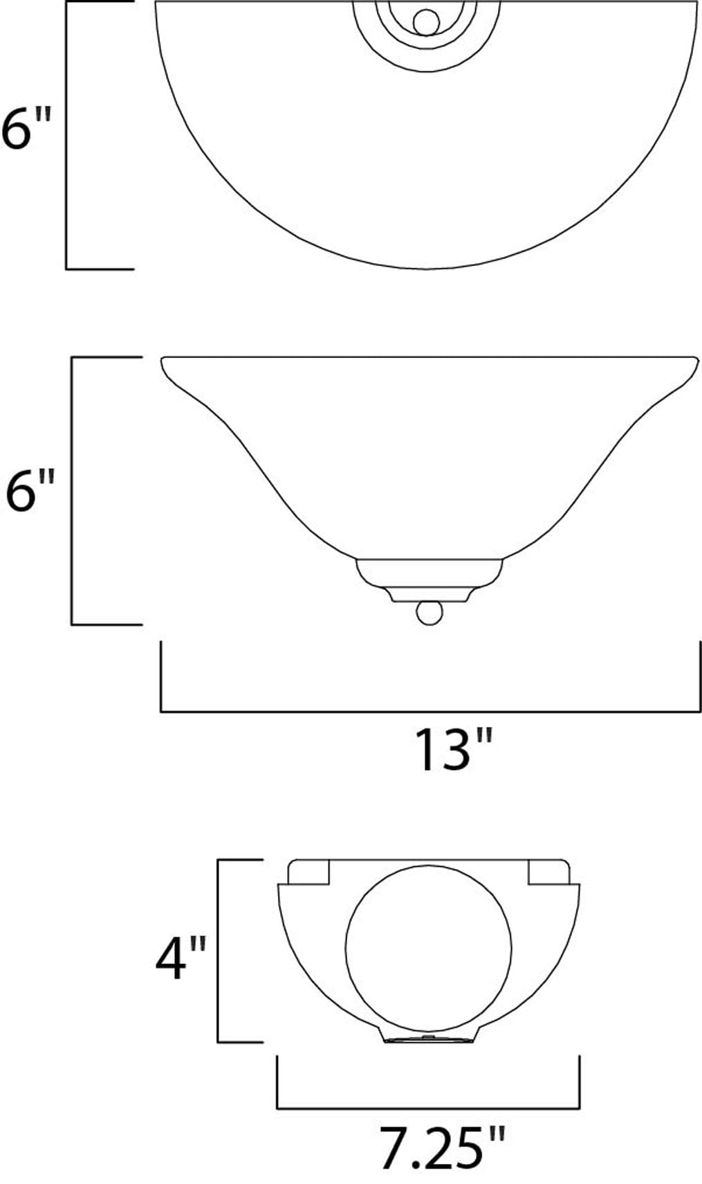Maxim Lighting 20582MROI b090000 - View #2
