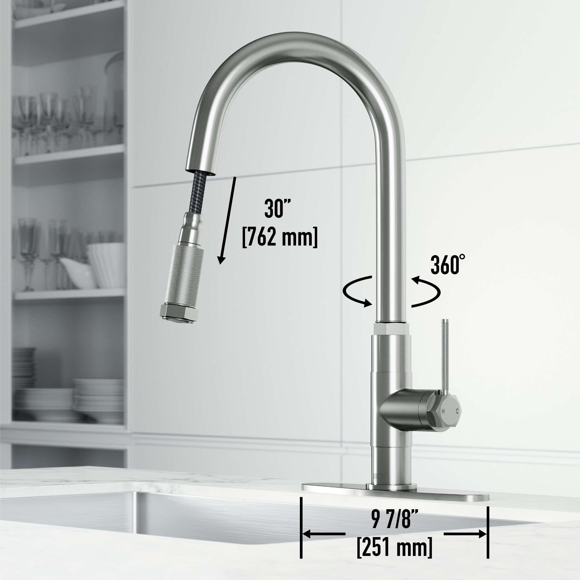 VIGO VG02035STK1 Kitchen-Faucets - View #5