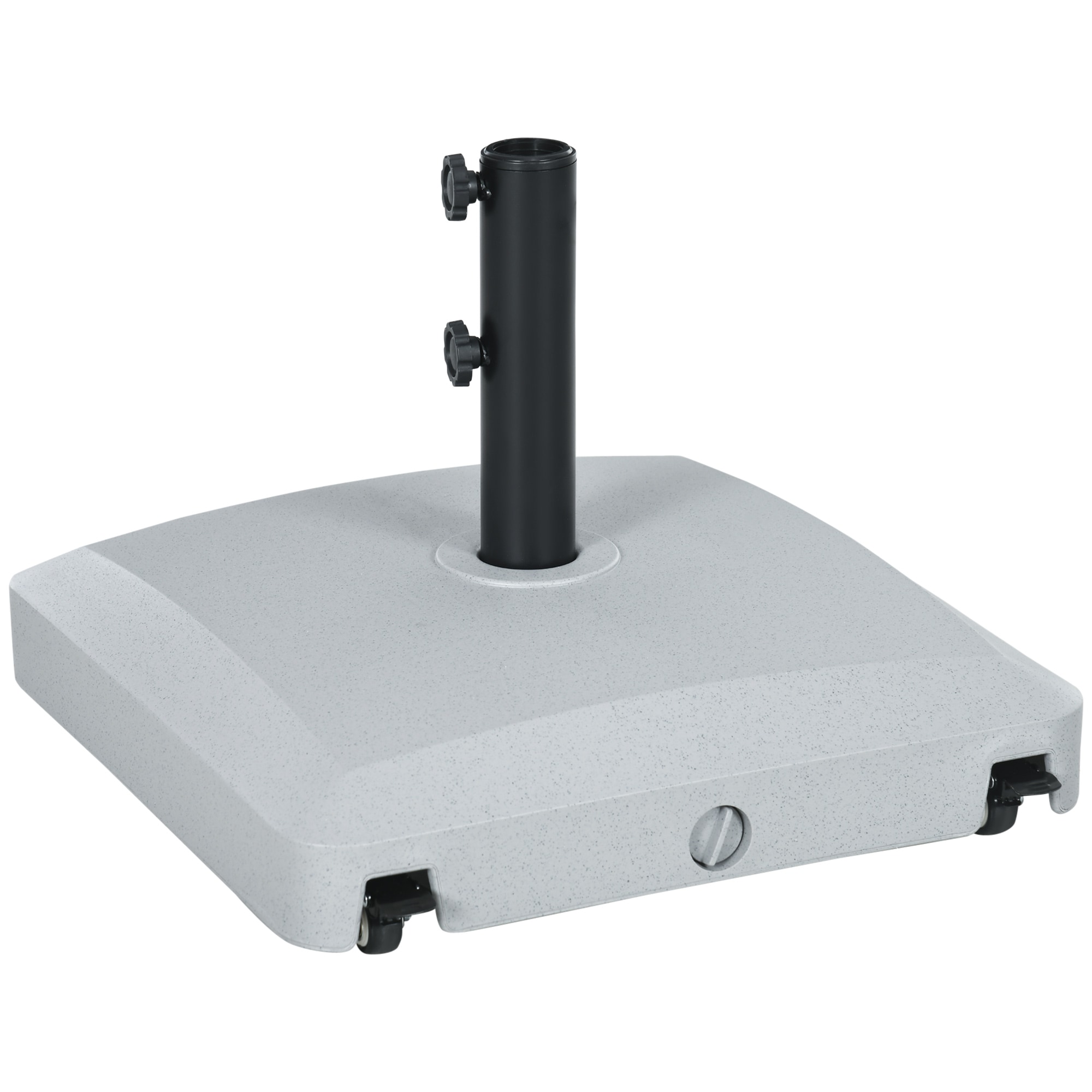 Sunrinx MG7-20-HWS Gray Patio Umbrella Base