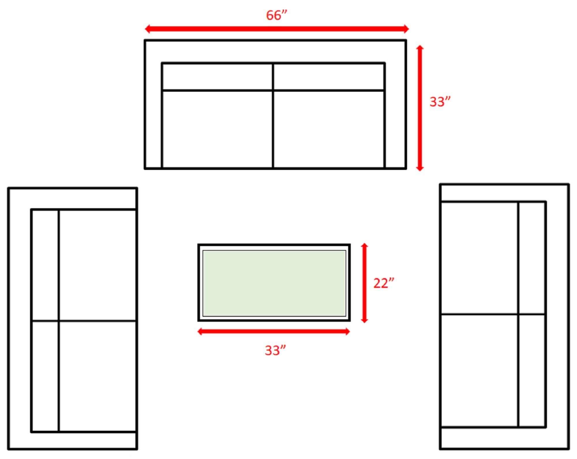 Living Source International CM-3110 Patio-Tables - View #6