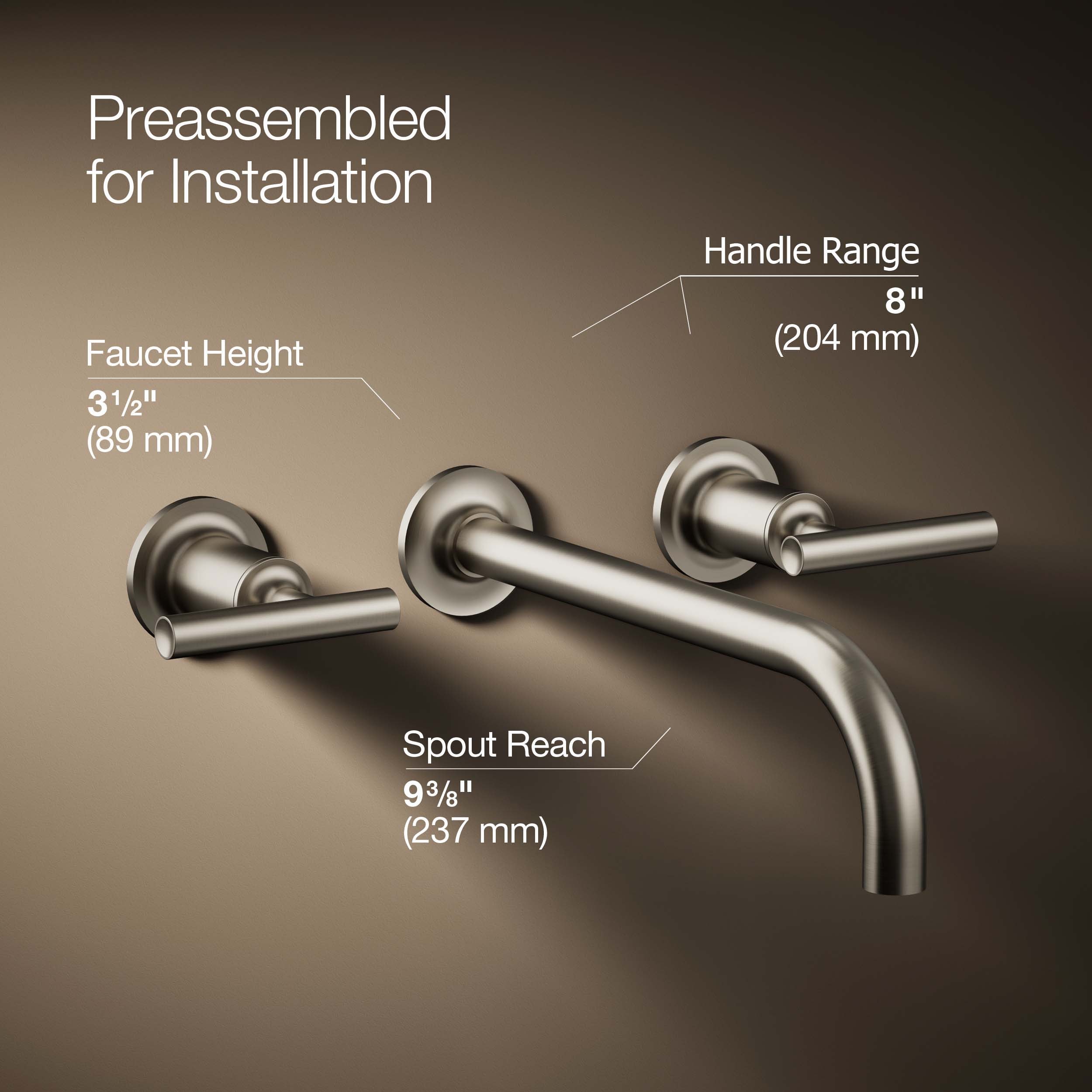 KOHLER T14414-4-BN Lavatory-Faucets - View #4