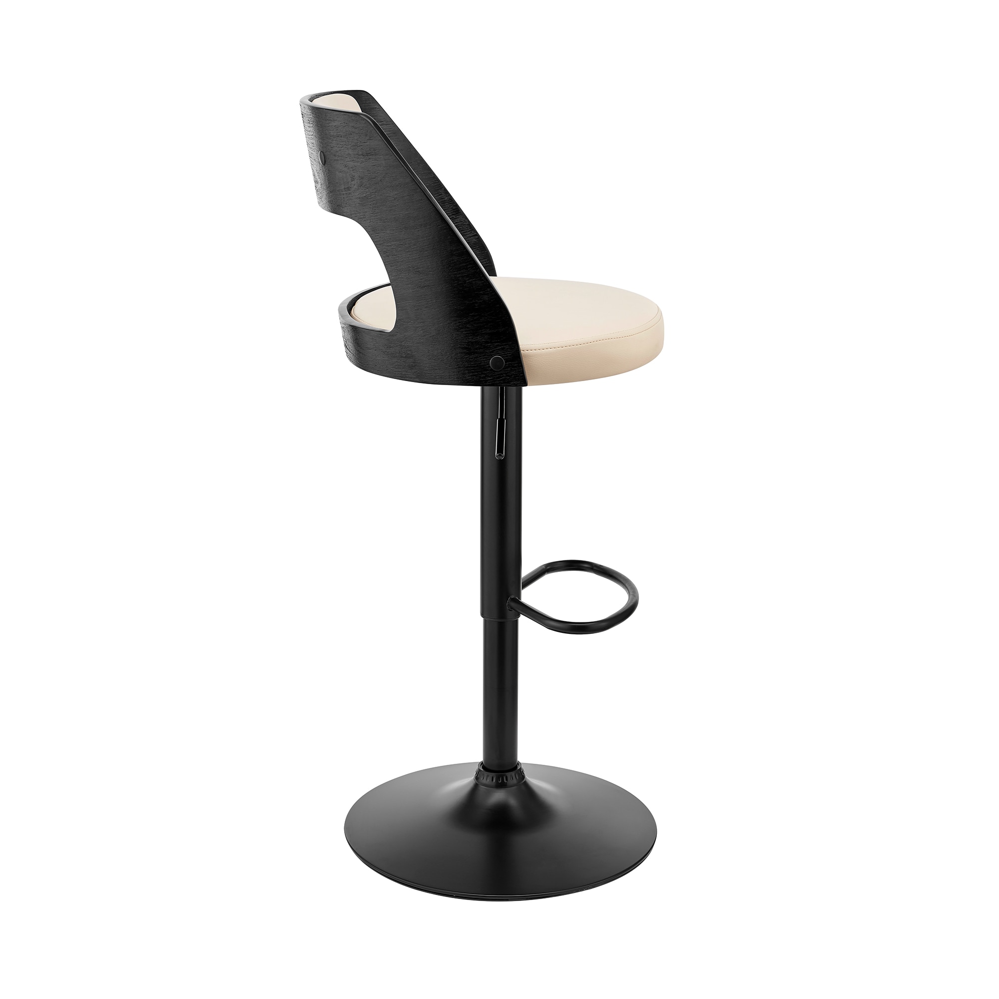 Armen Living LCPQBABLCR stools - View #3
