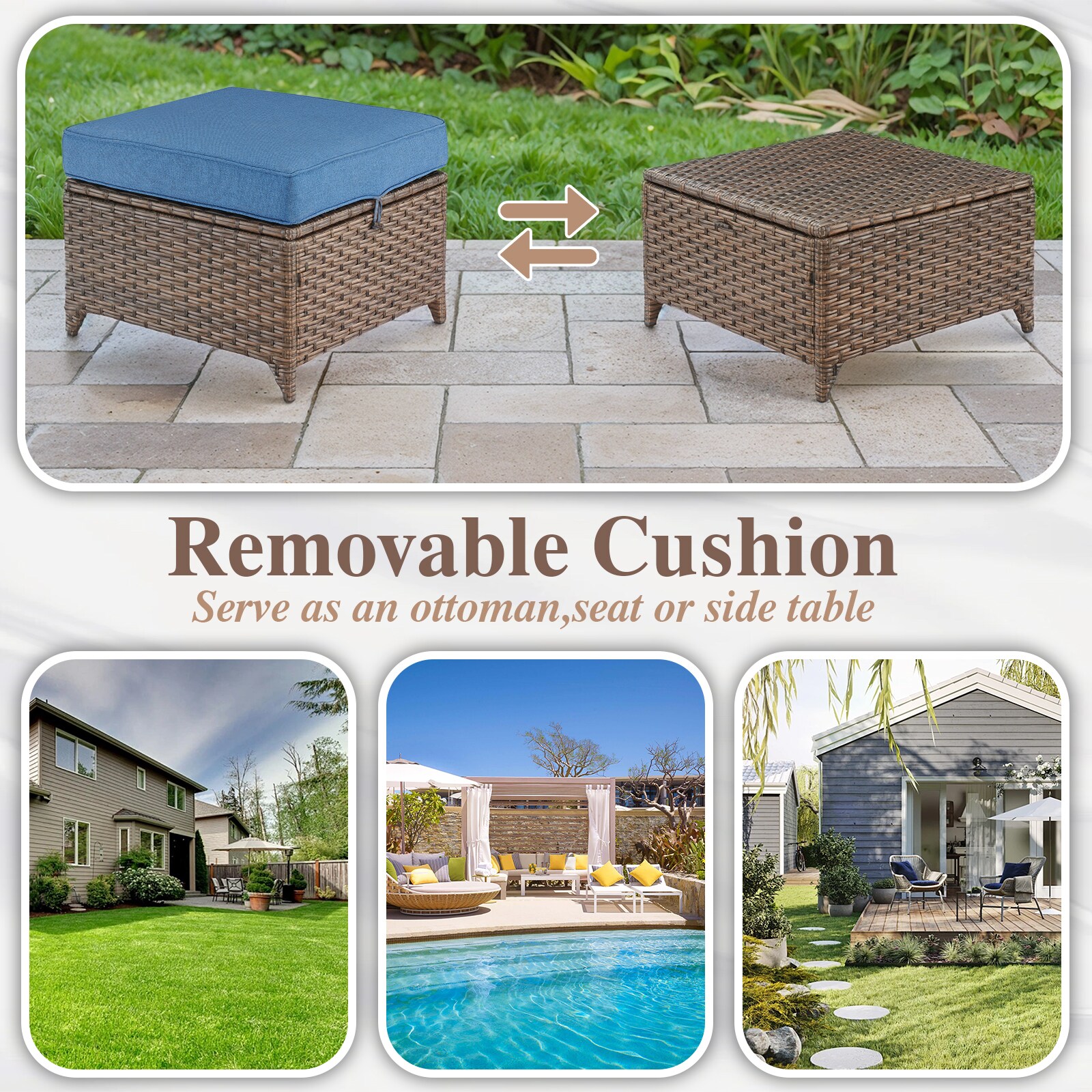 Jeehope PALRBR40-1S Stools-Ottomans - View #7