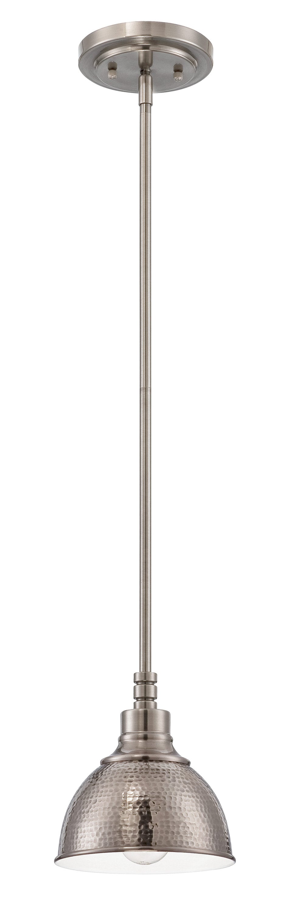 Craftmade 35991-AN Timarron Antique nickel Transitional Bell Mini Hanging Pendant light