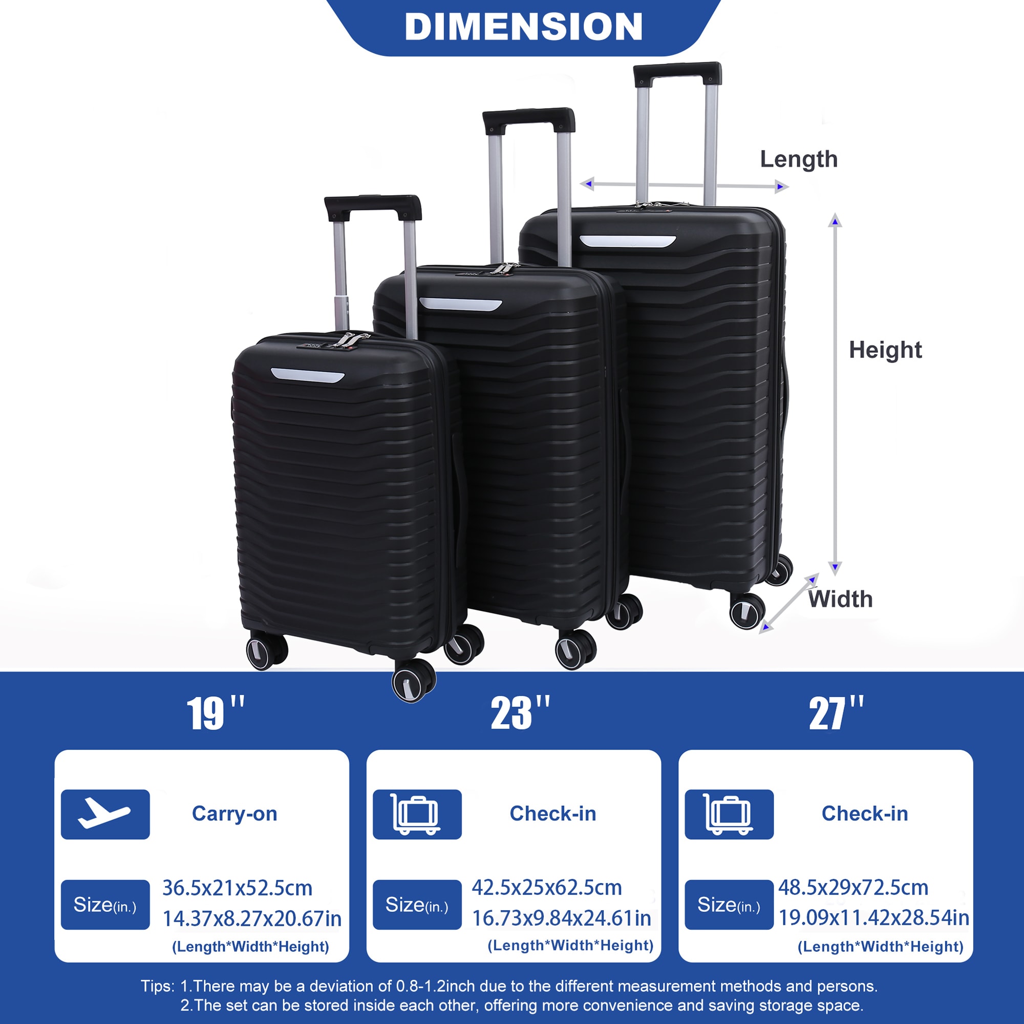 Flynama L-282803AAA Luggage-And-Luggage-Sets - View #2