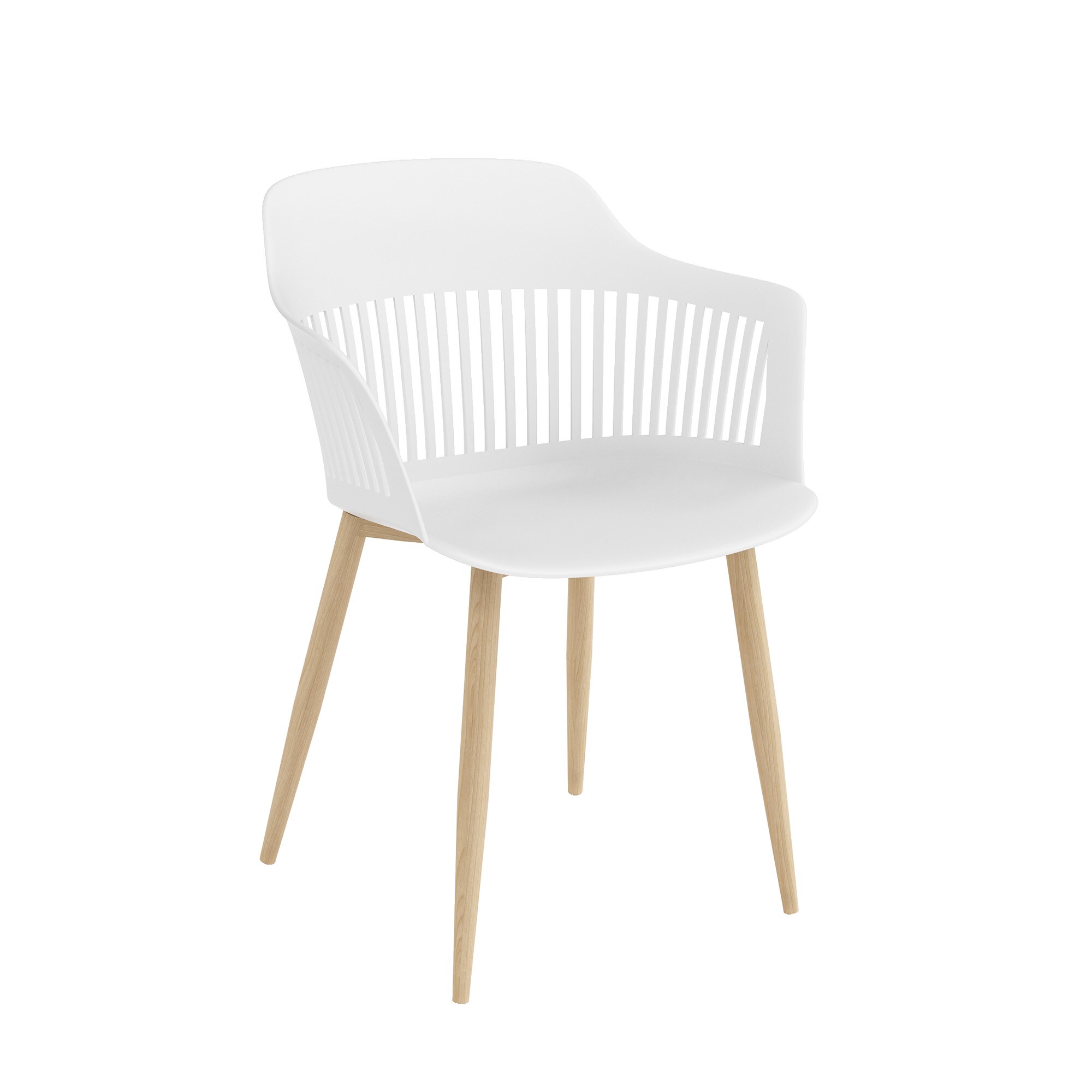 Jamesdar JCHA564-2WH Dining-Chairs - View #2