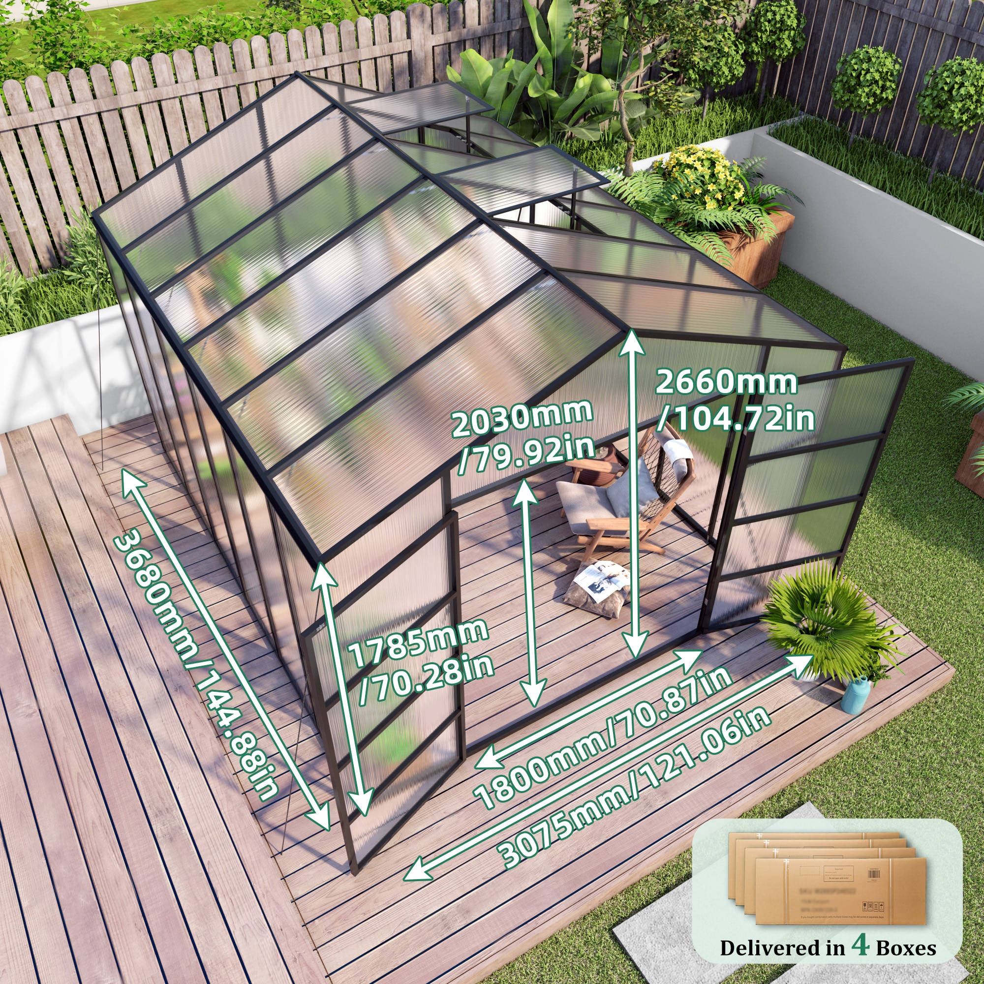 Dimakai DI-MI-S017 greenhouses - View #9