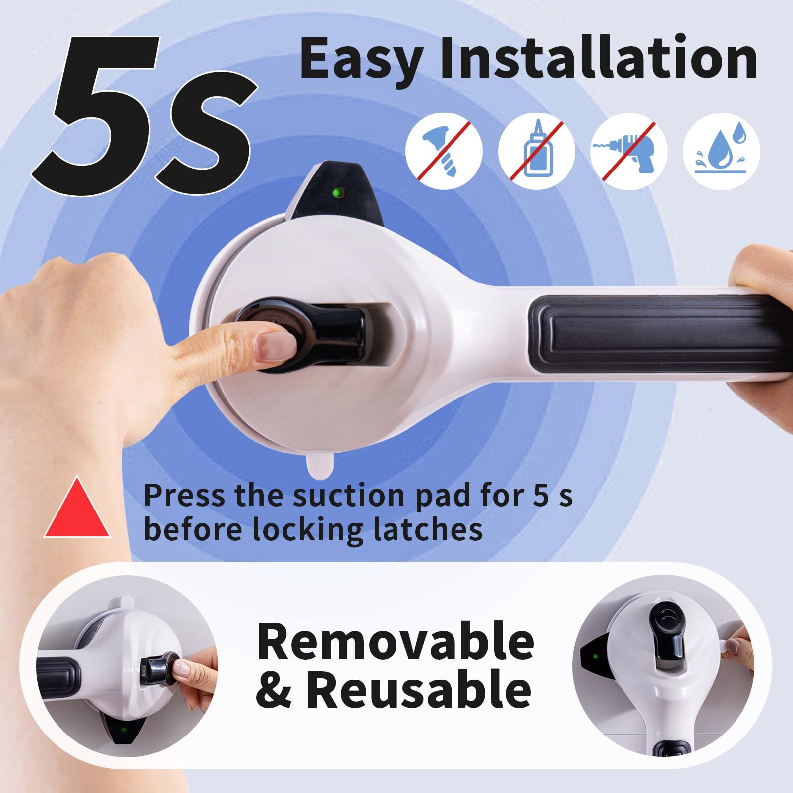 Misopily LMS0111G28 Grab-Bars - View #3
