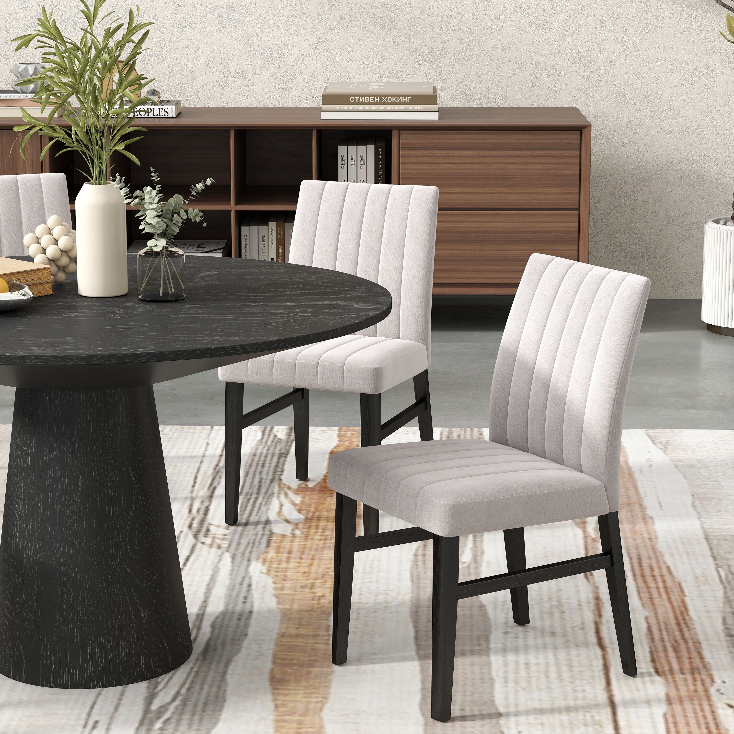 Roundhill Furniture C056TA Dining-Chairs - View #6