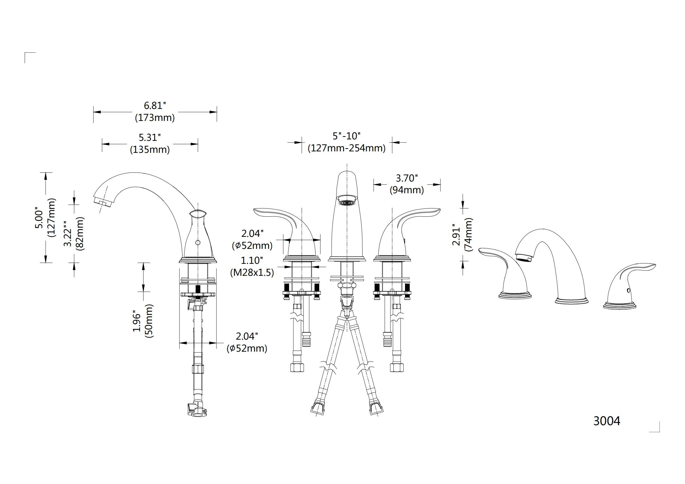 LOVMOR SF-J-T3177P277509 Lavatory-Faucets - View #2