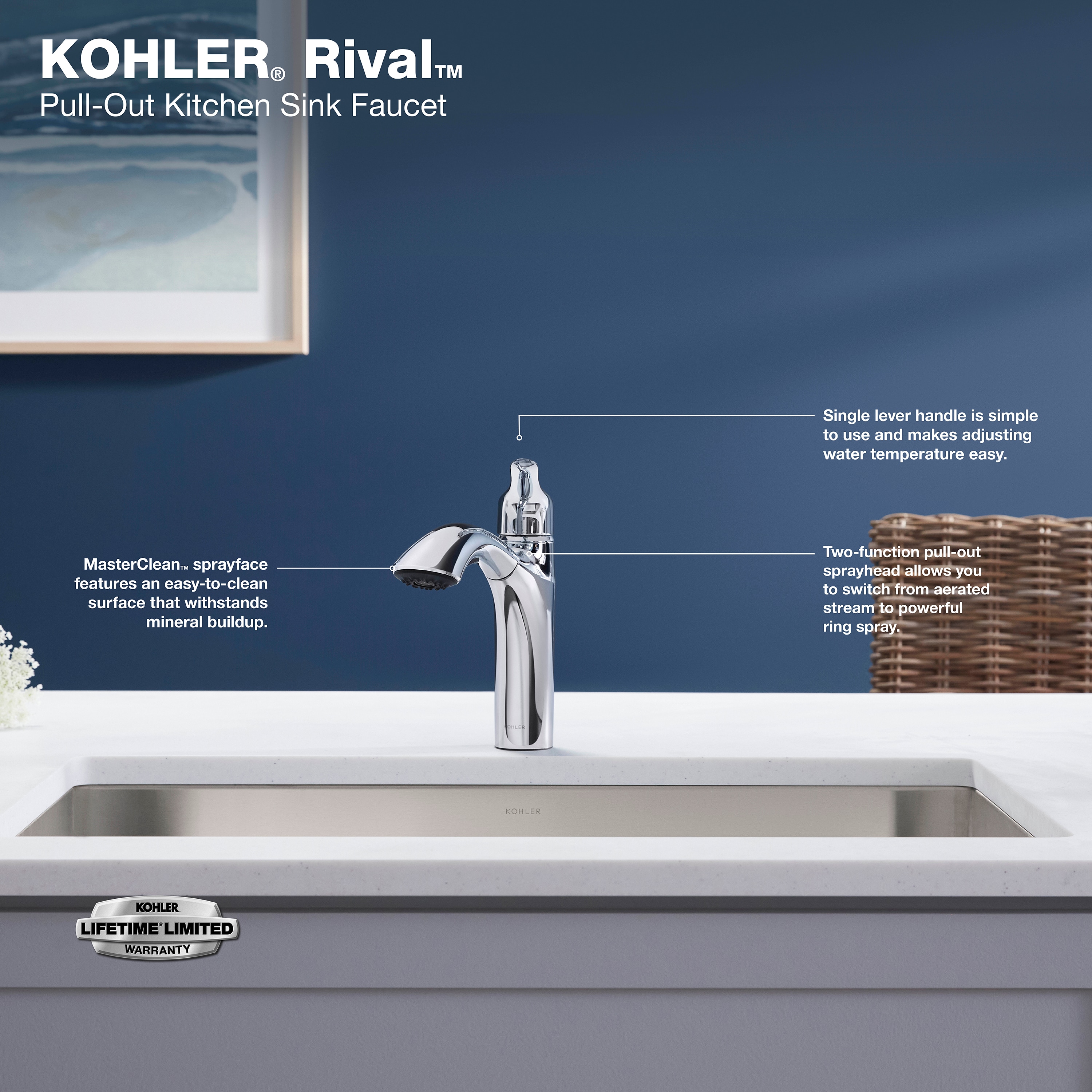 KOHLER 30468-BL Kitchen-Faucets - View #3
