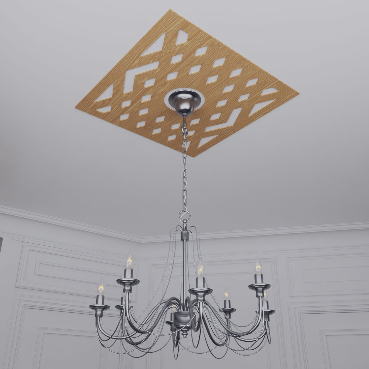 Ekena Millwork CMWP32X32X0250CHRO Ceiling-Medallions - View #16