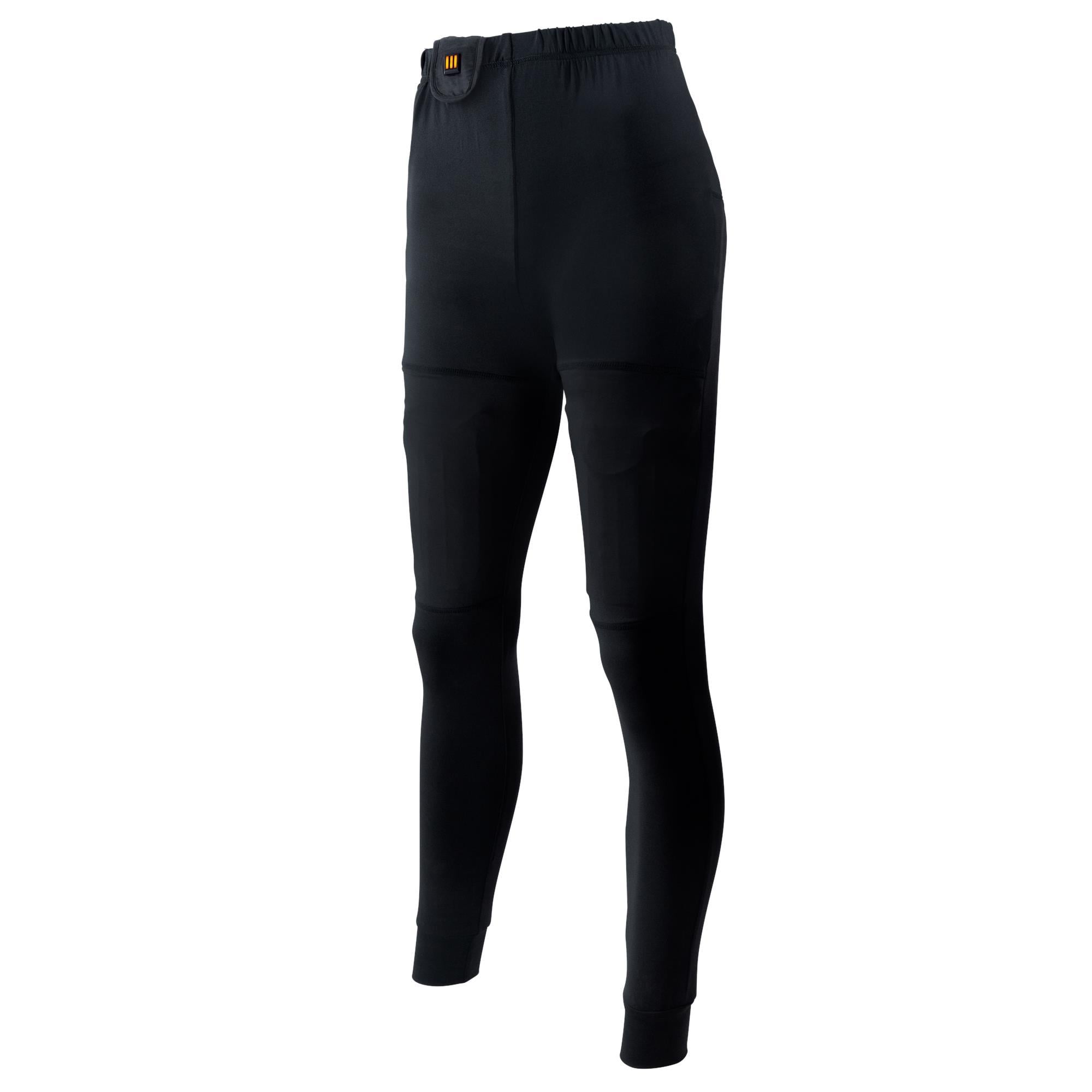 Gobi Heat Women's XL Heated Pants - Black, Wind and Water Resistant,  Flexible Polyester/Spandex Blend in the Pants department at