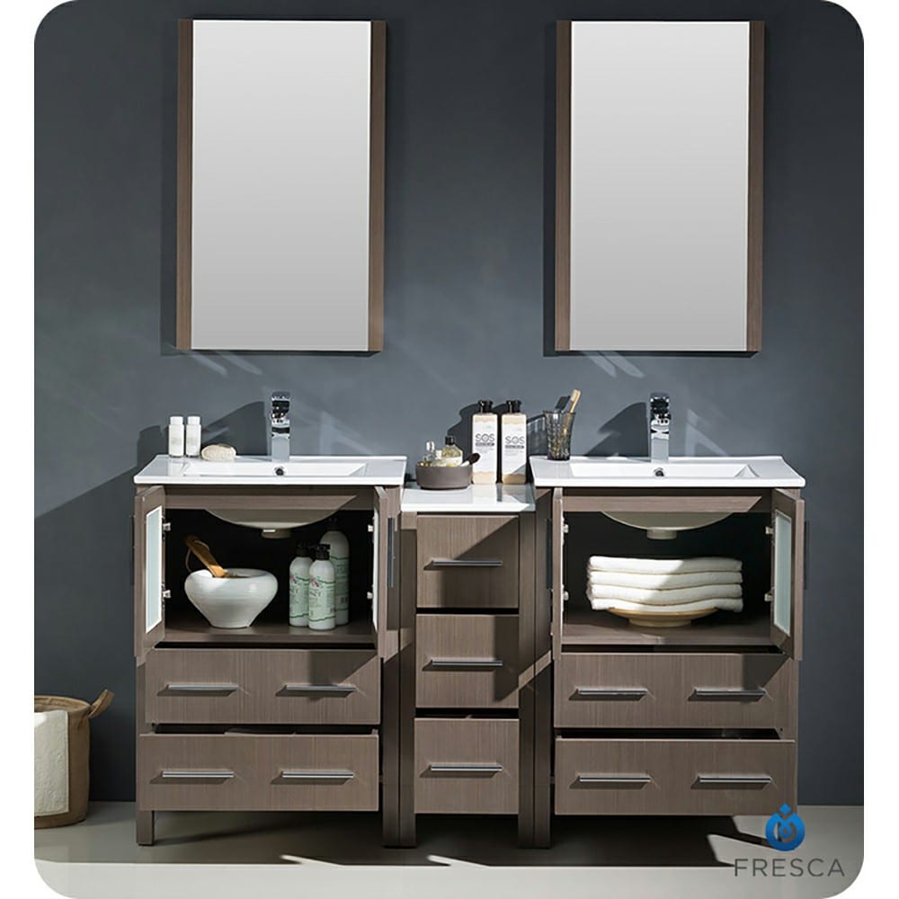 Fresca FCB62-241224GO-I Bath-Vanity-Combo - View #7