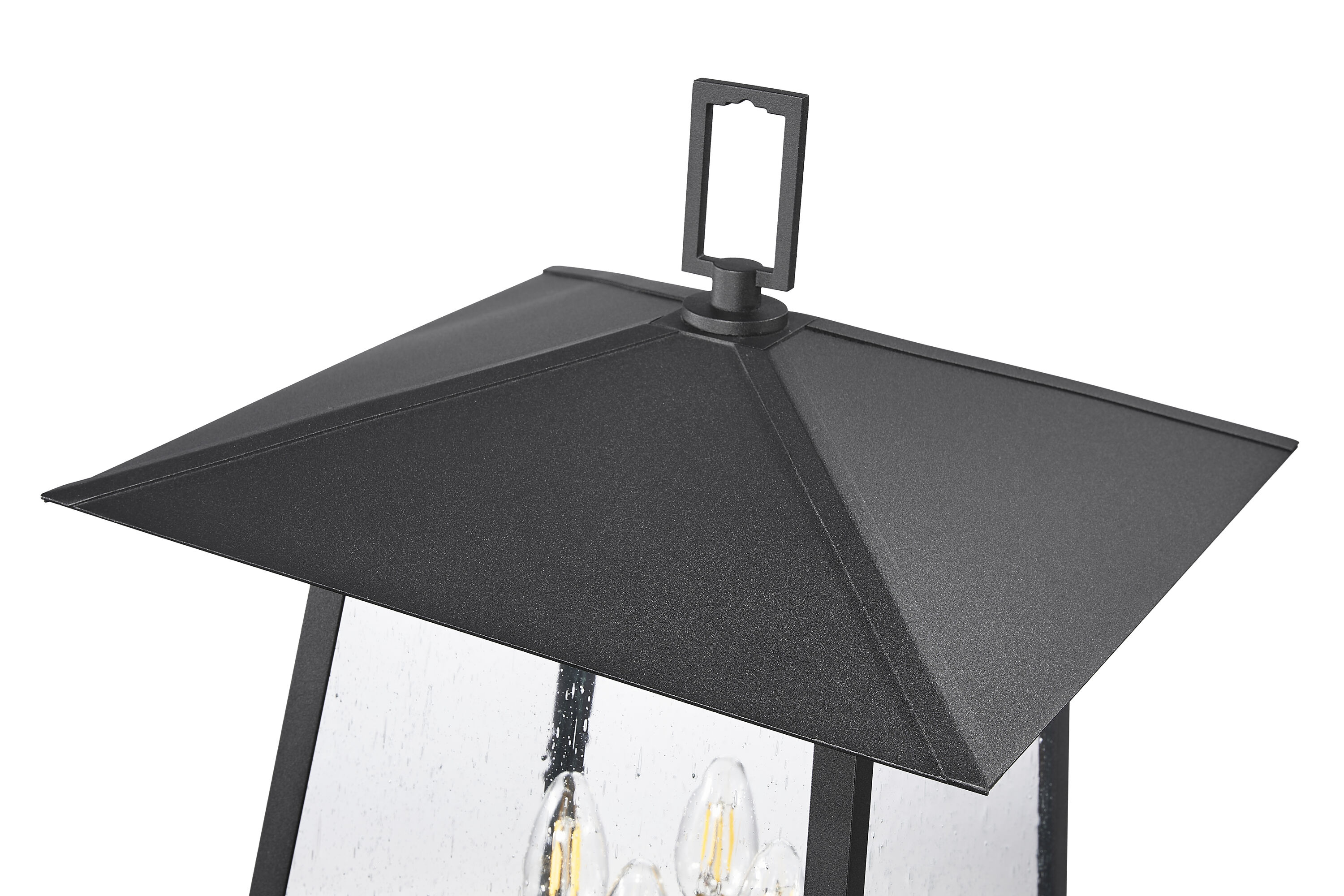 Z-Lite 5015PHBR-5009P120-BK Complete-Post-Lights - View #6