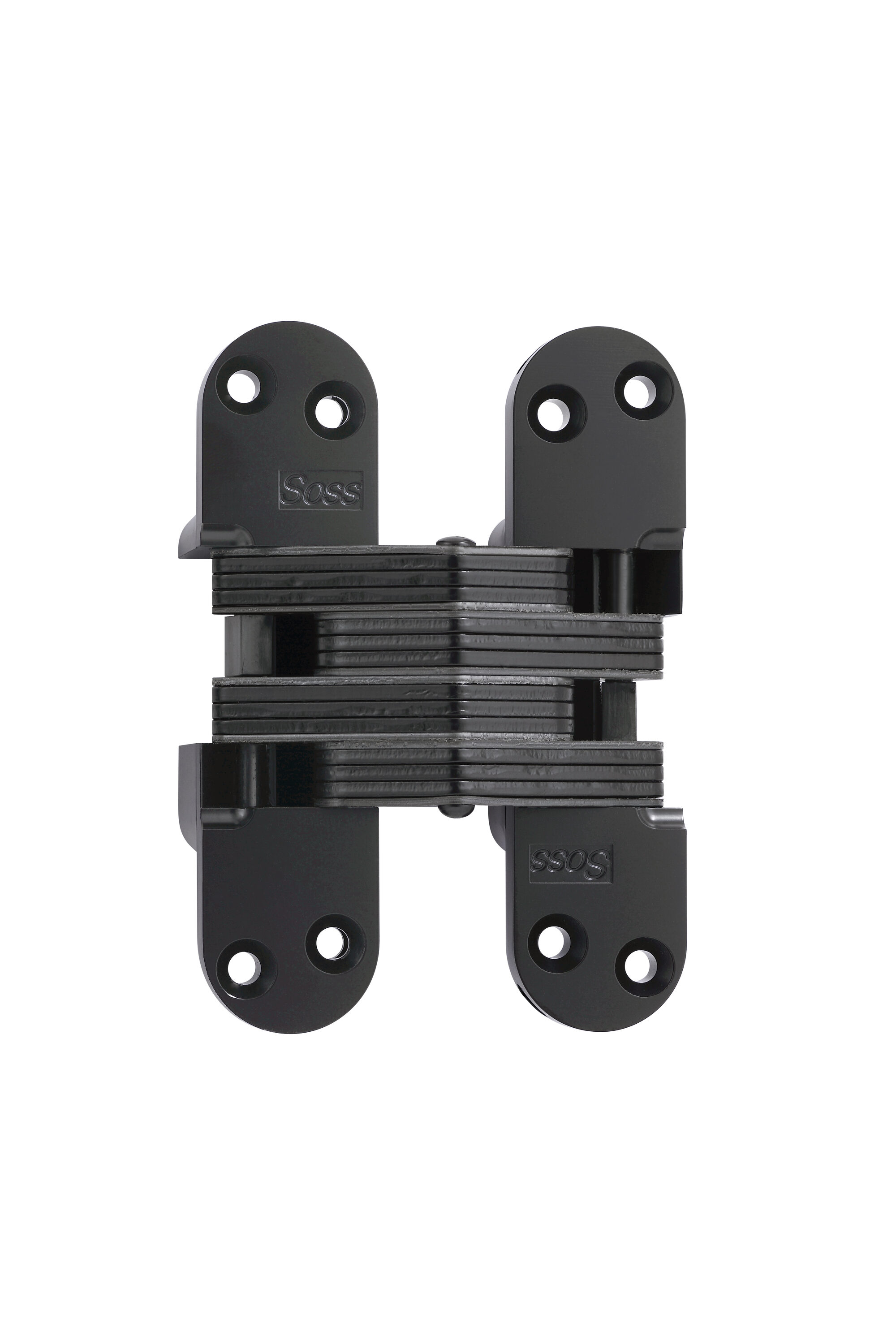SOSS 220US19 220 5-1/2-in H Black E-coat Mortise concealed Interior Door Hinge