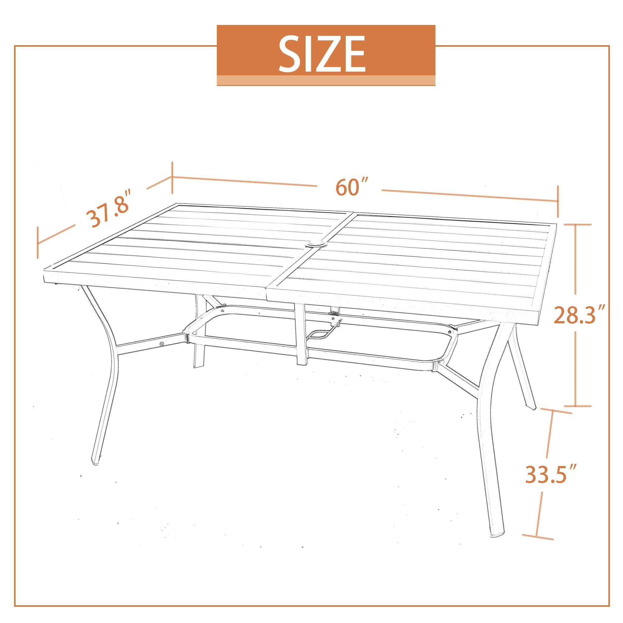 BANSA ROSE BALE2318 Patio-Tables - View #4