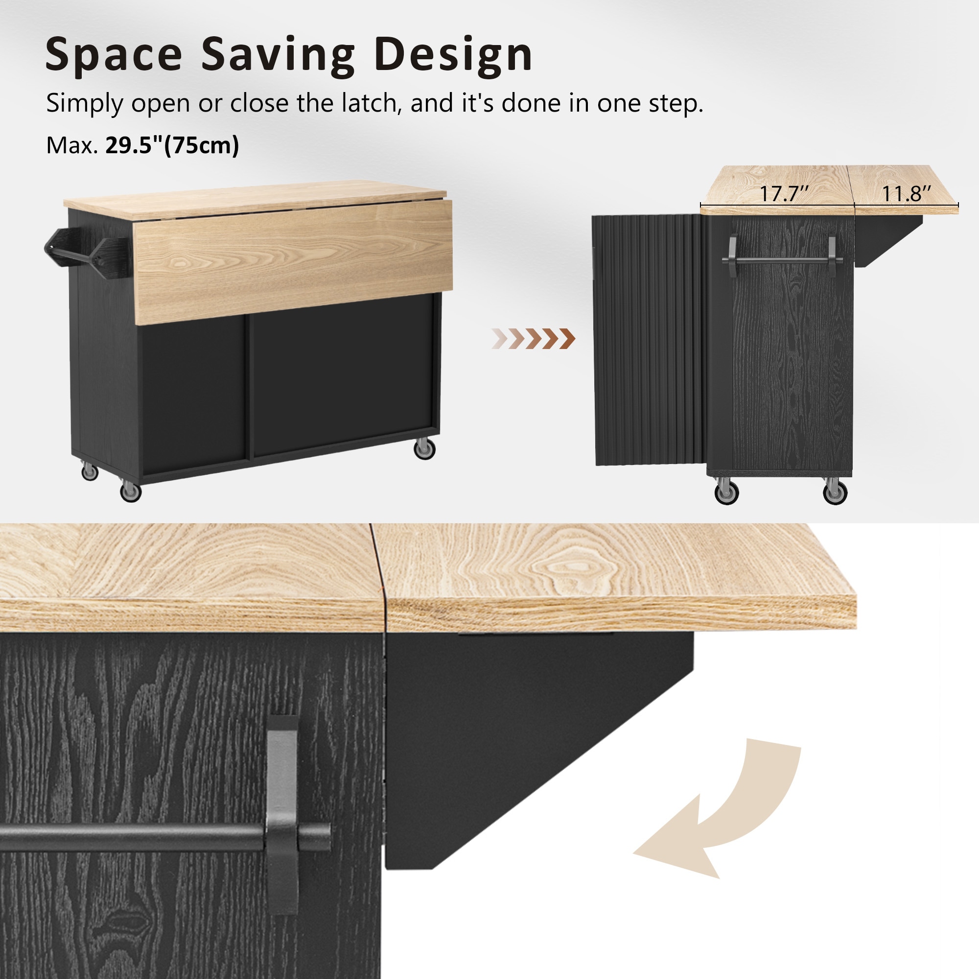 SINOFURN SYB260067BK Kitchen-Furniture - View #4