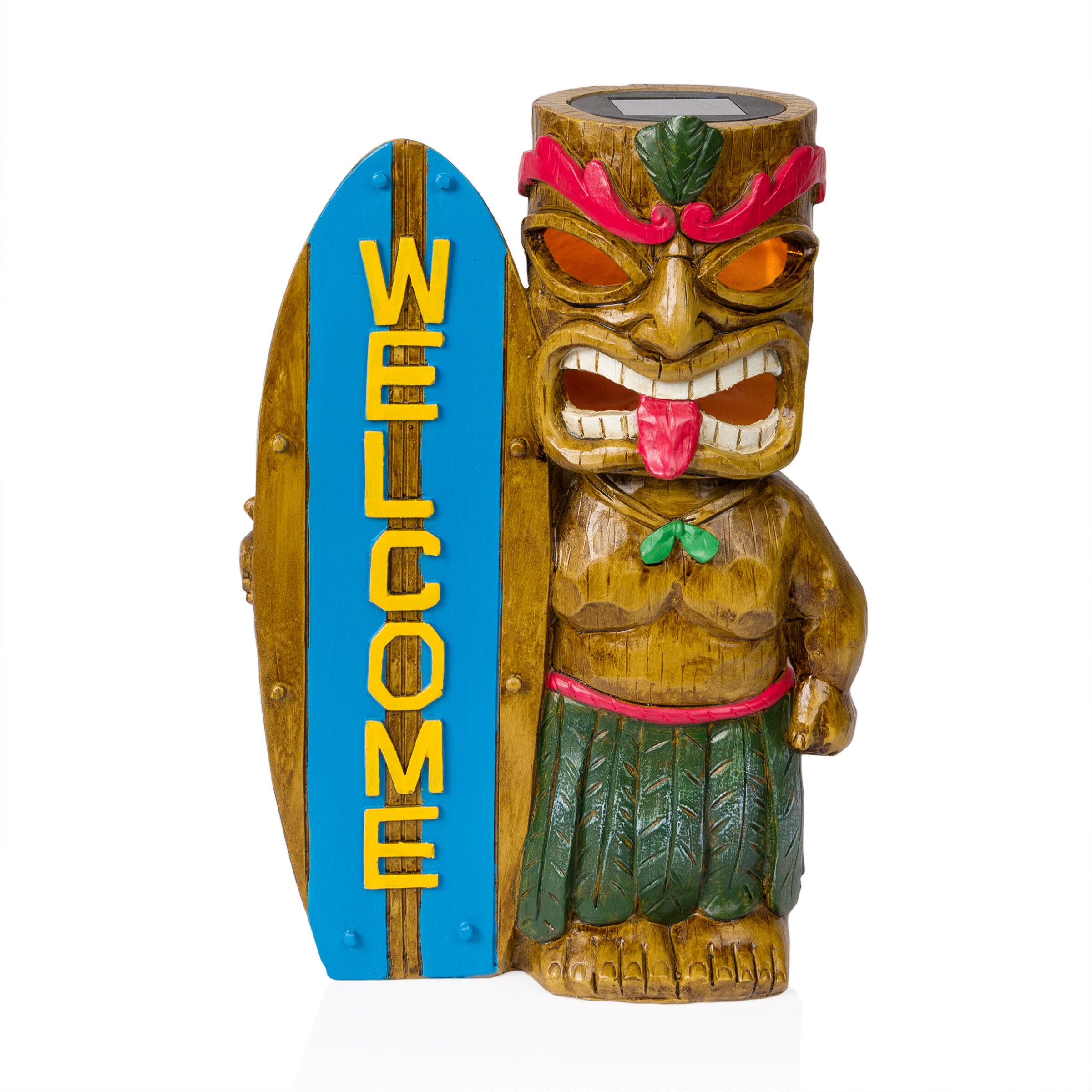 Alpine Corporation SLL2612SLR-HH 12-Inches H x 5-Inches W Multiple colors/finishes Frog Garden Statue
