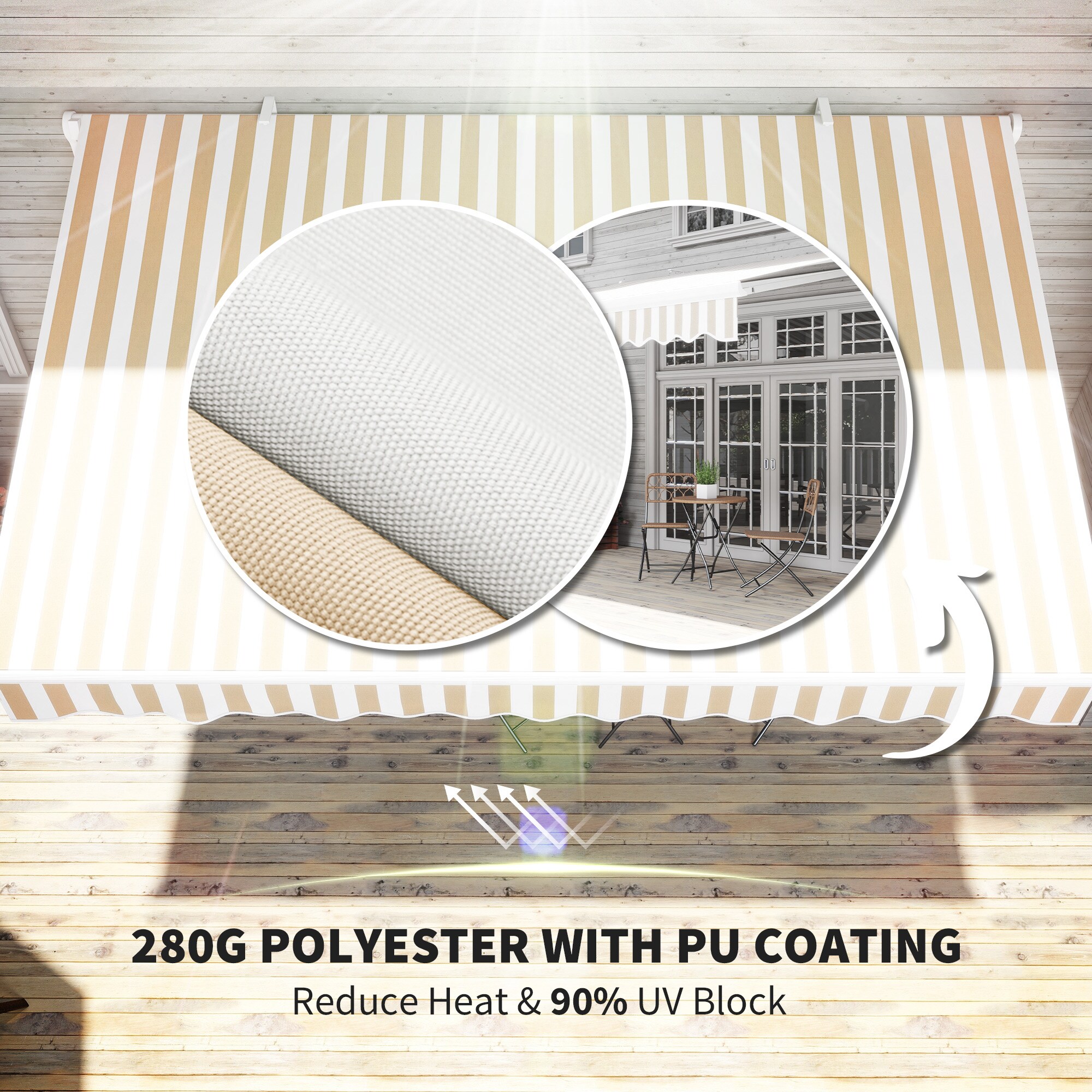 Outsunny 840-151 awnings - View #7