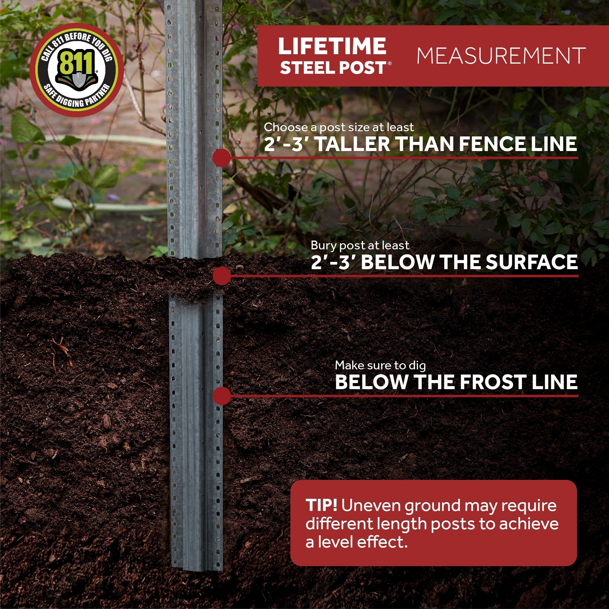Lifetime Steel Post LTP 80220 Fence-Gates - View #8