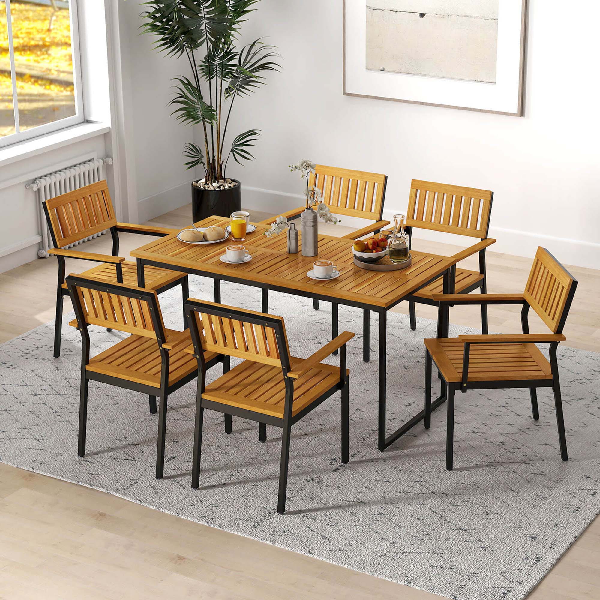 Costway HCST04217 Dining-Chairs - View #7