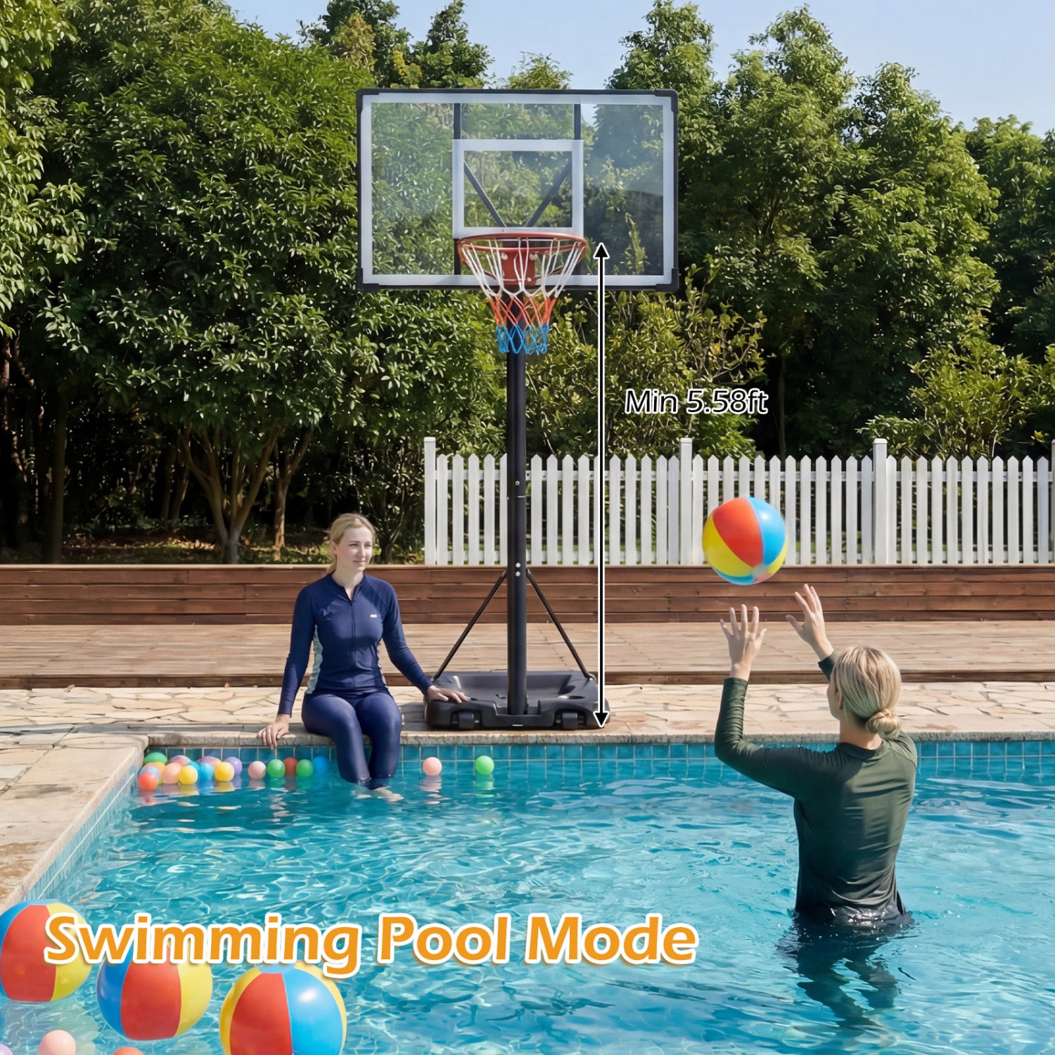 Slickblue D-CO-39683PS Basketball-System - View #2