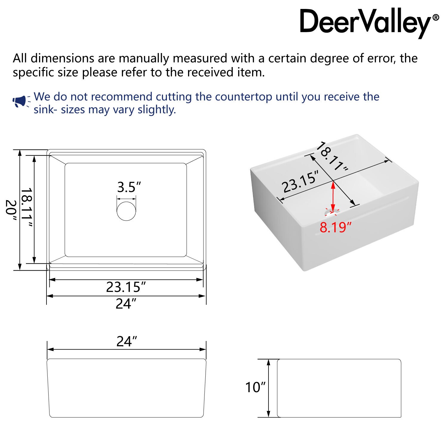 DeerValley DV-1K0256 Kitchen-Sinks - View #10