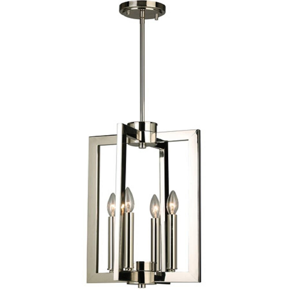 EGLO 203672A Jordan 4 -Light Nickel Transitional Square Large Hanging Pendant light