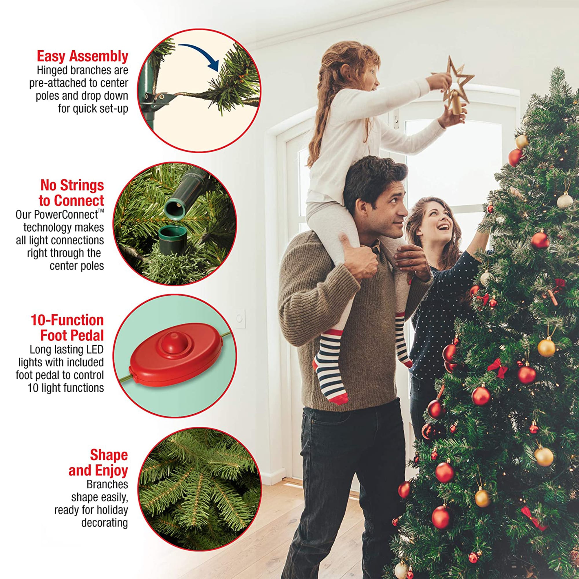 National Tree Company 288997 Artificial-Christmas-Trees - View #4