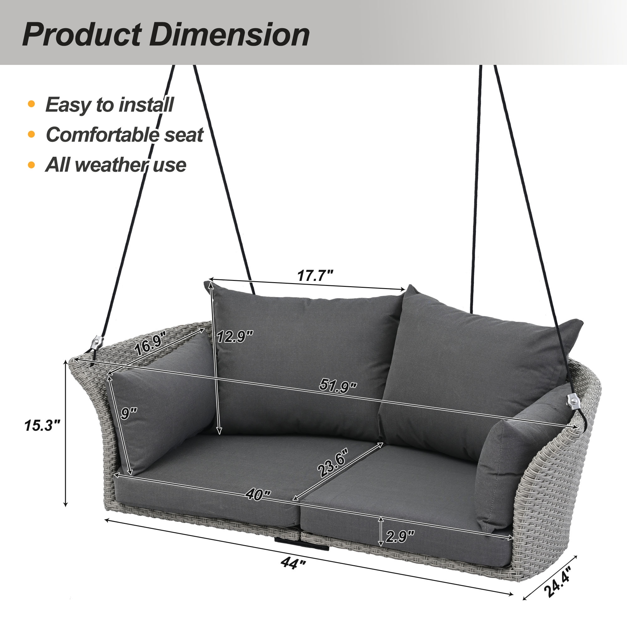 ModernLuxe L-WF300209AAA hammocks - View #5
