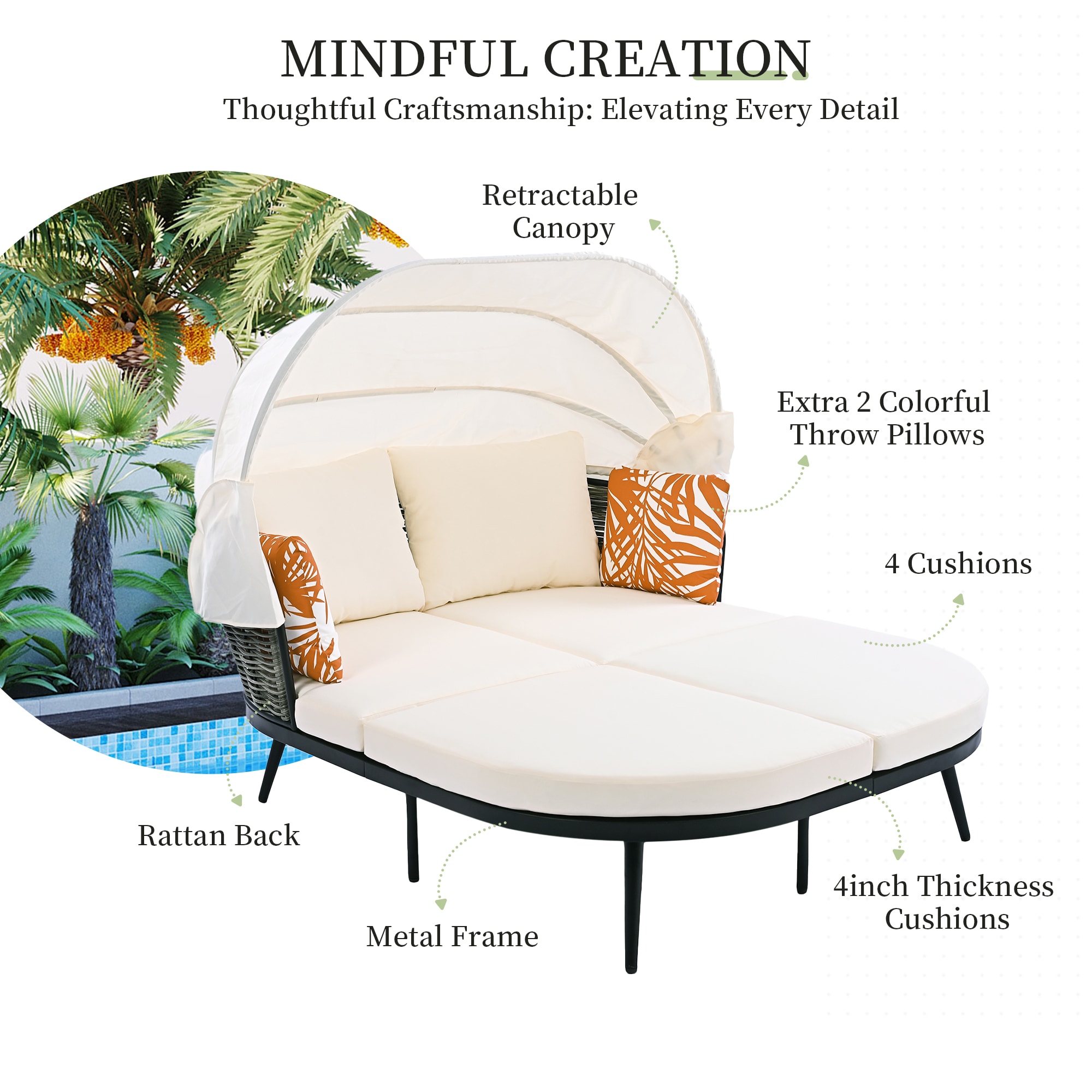 JIMSMAISON BOTMPDB09BEG Patio-Sofas-Daybeds - View #7