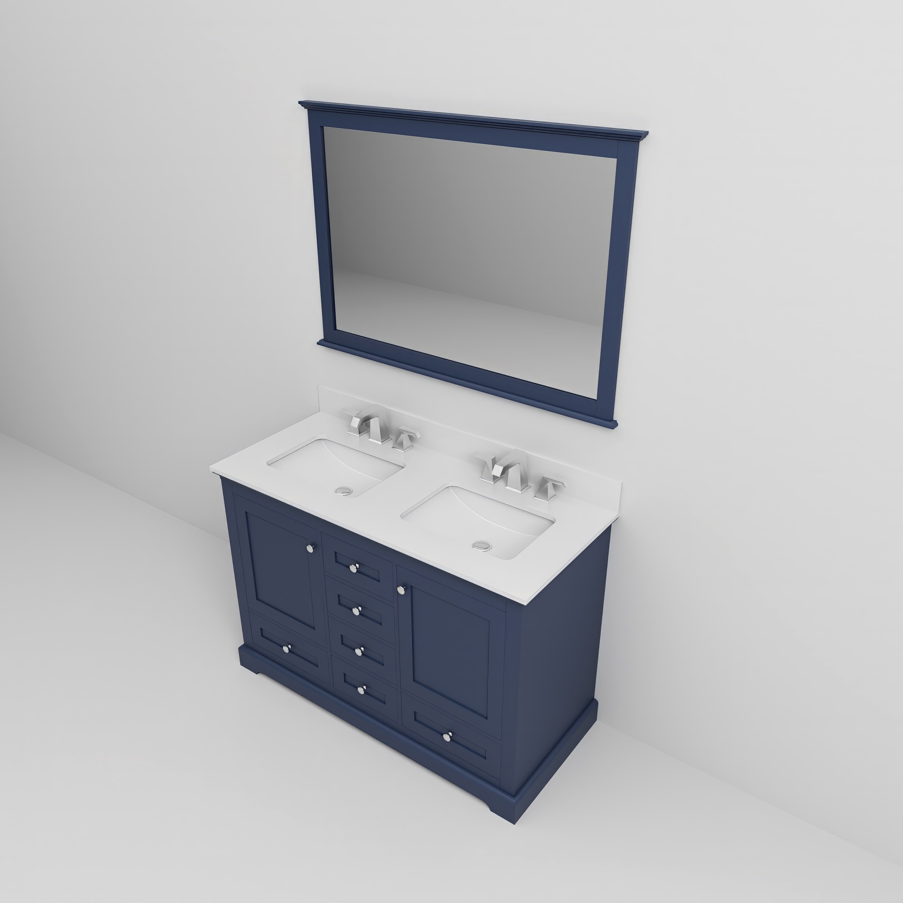 Lexora LD342248DEWQM46F Bath-Vanity-Combo - View #12