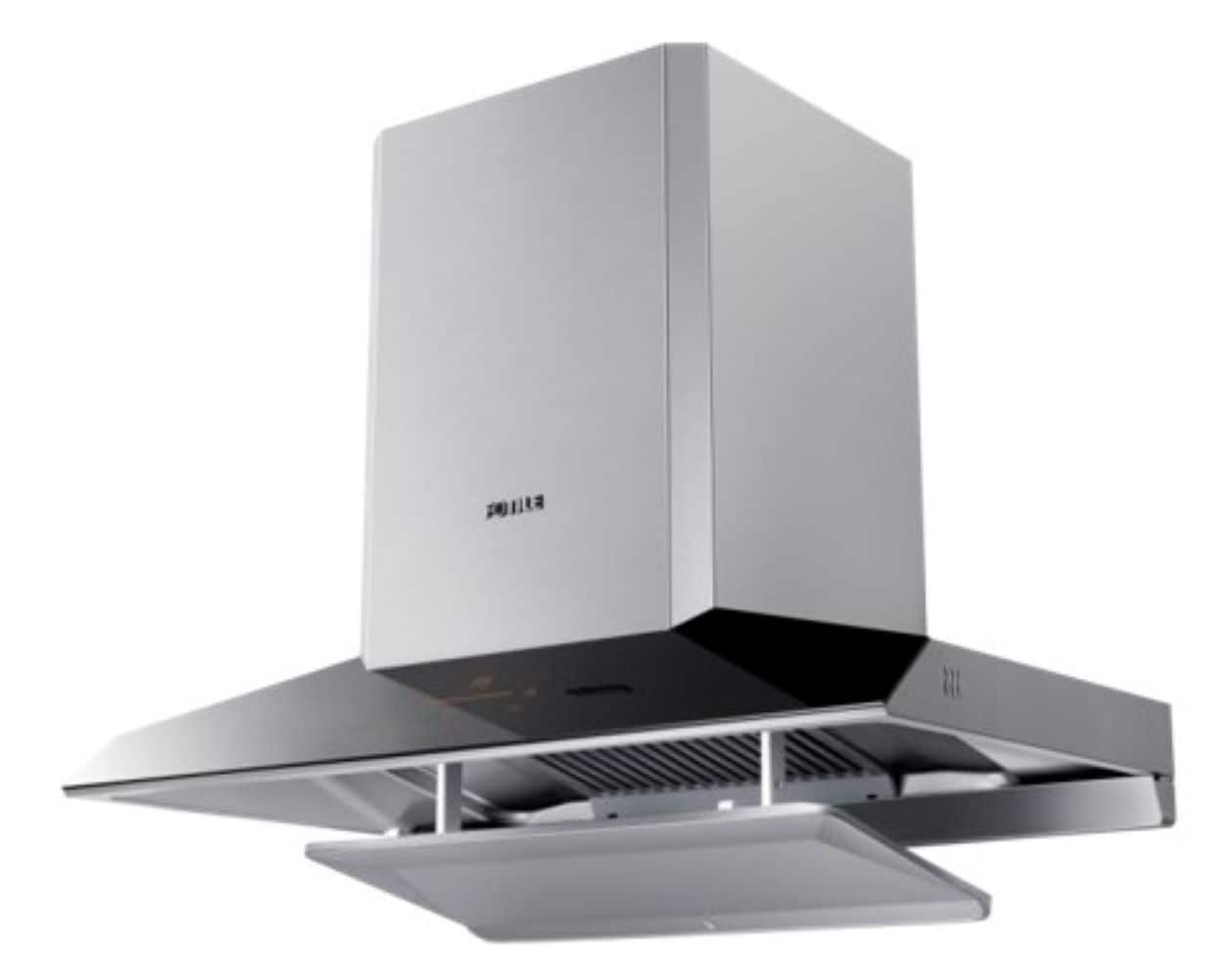 Fotile 2 Piece Kitchen Appliances Package with GAG86309 34 Inch Natural Gas  Cooktop and EMG9030 36 Inch Wall Mount Ducted Hood in Stainless Steel