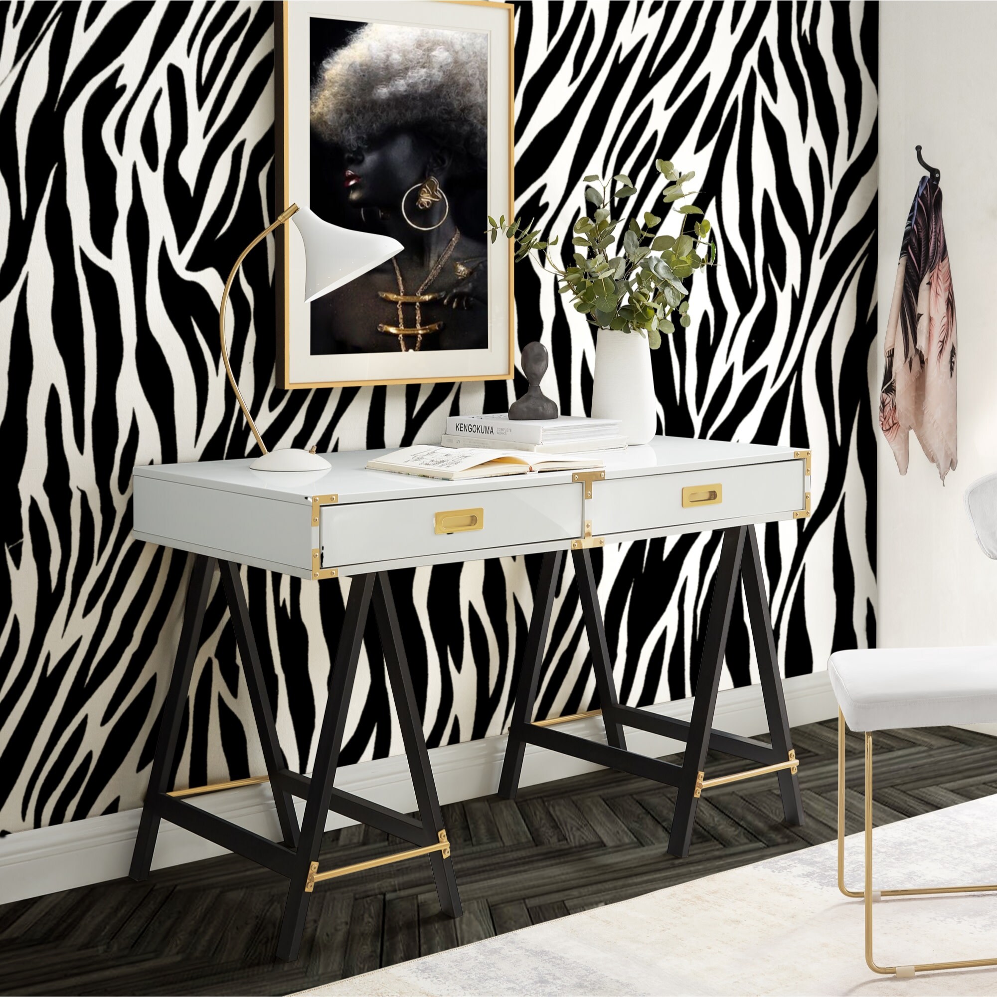 Inspired Home DK199-09WE-LS desks - View #2